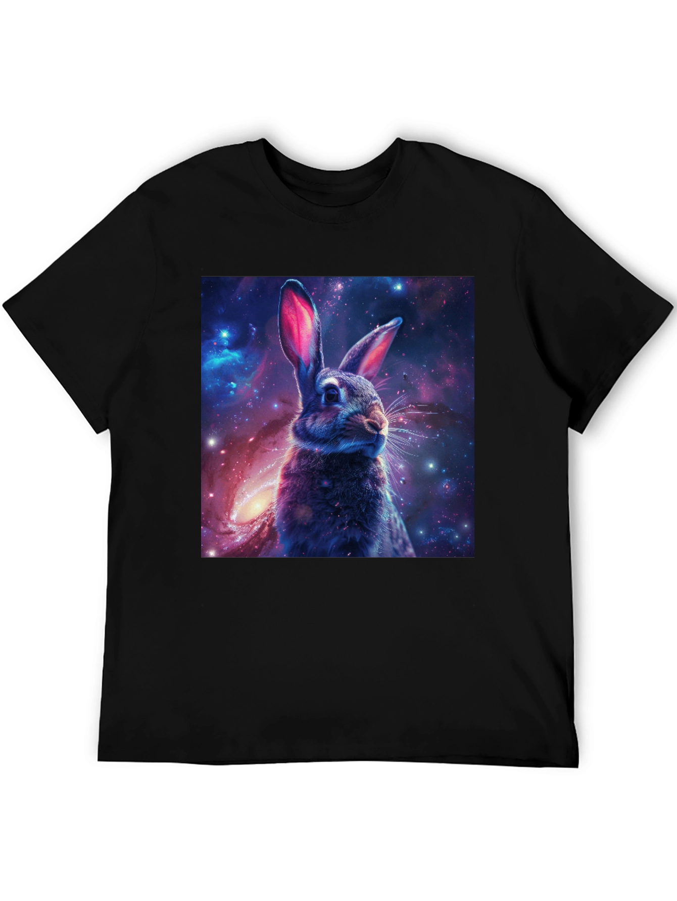 Galaxy Rabbit Graphic Tee - Unique Style