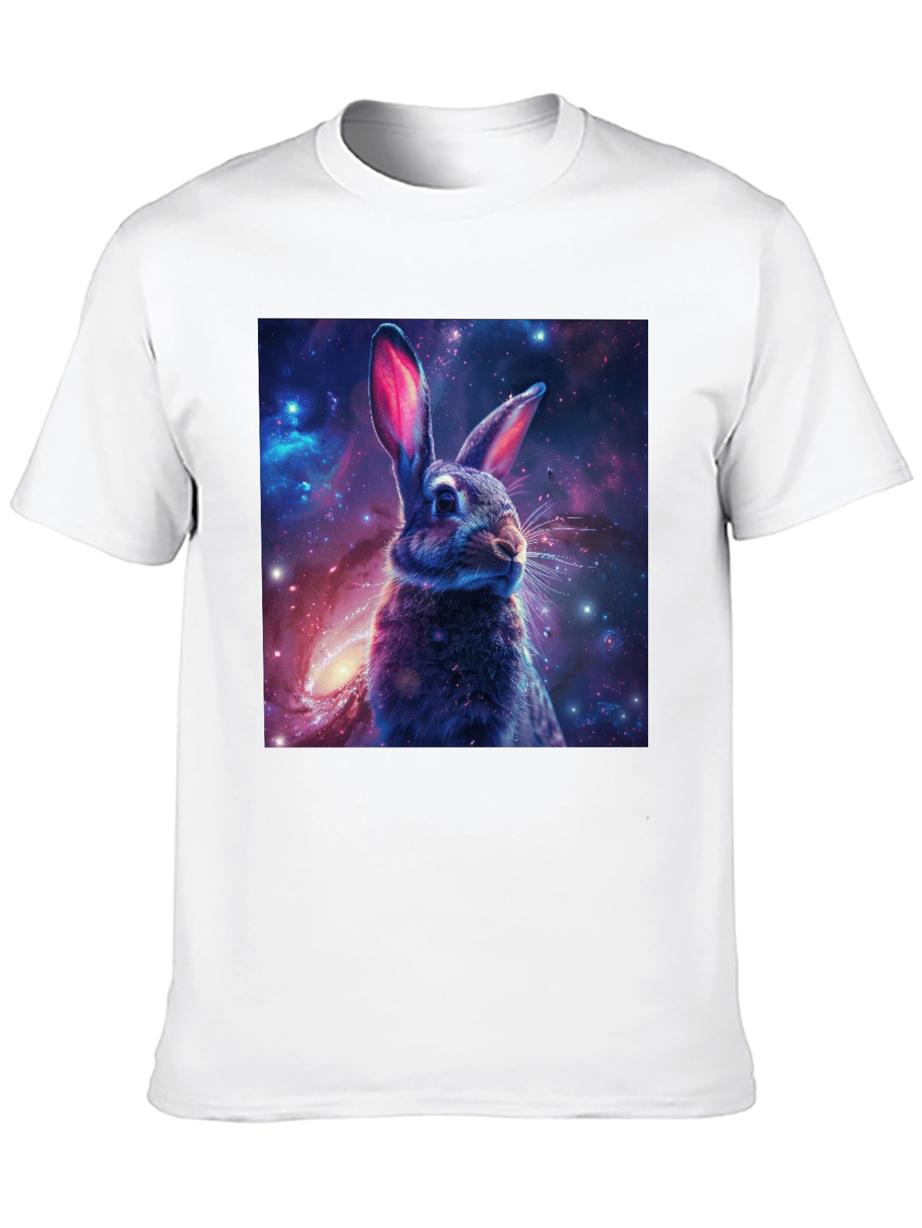 Galaxy Rabbit Graphic Tee - Unique Style