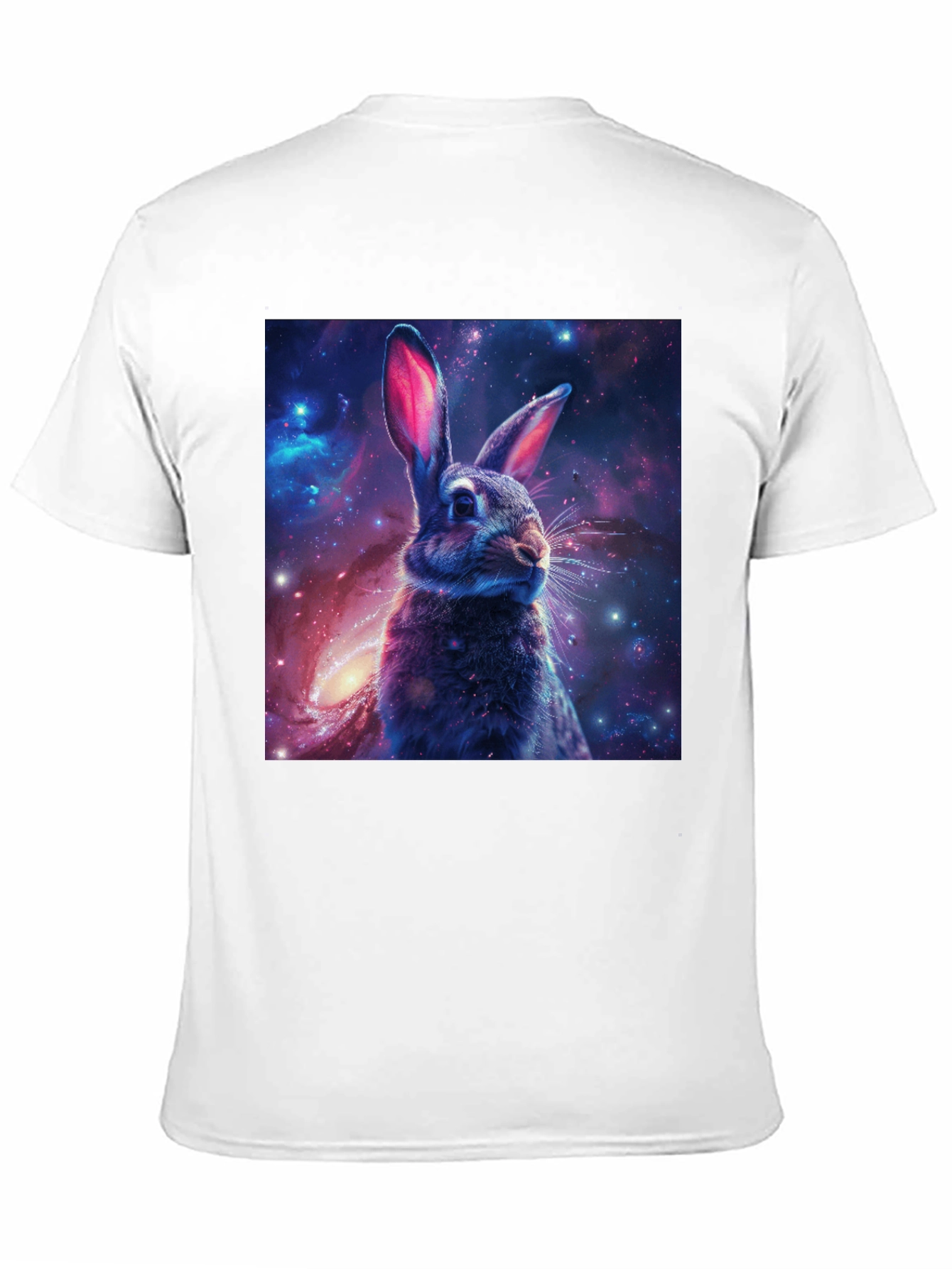 Galaxy Rabbit Graphic Tee - Unique Style