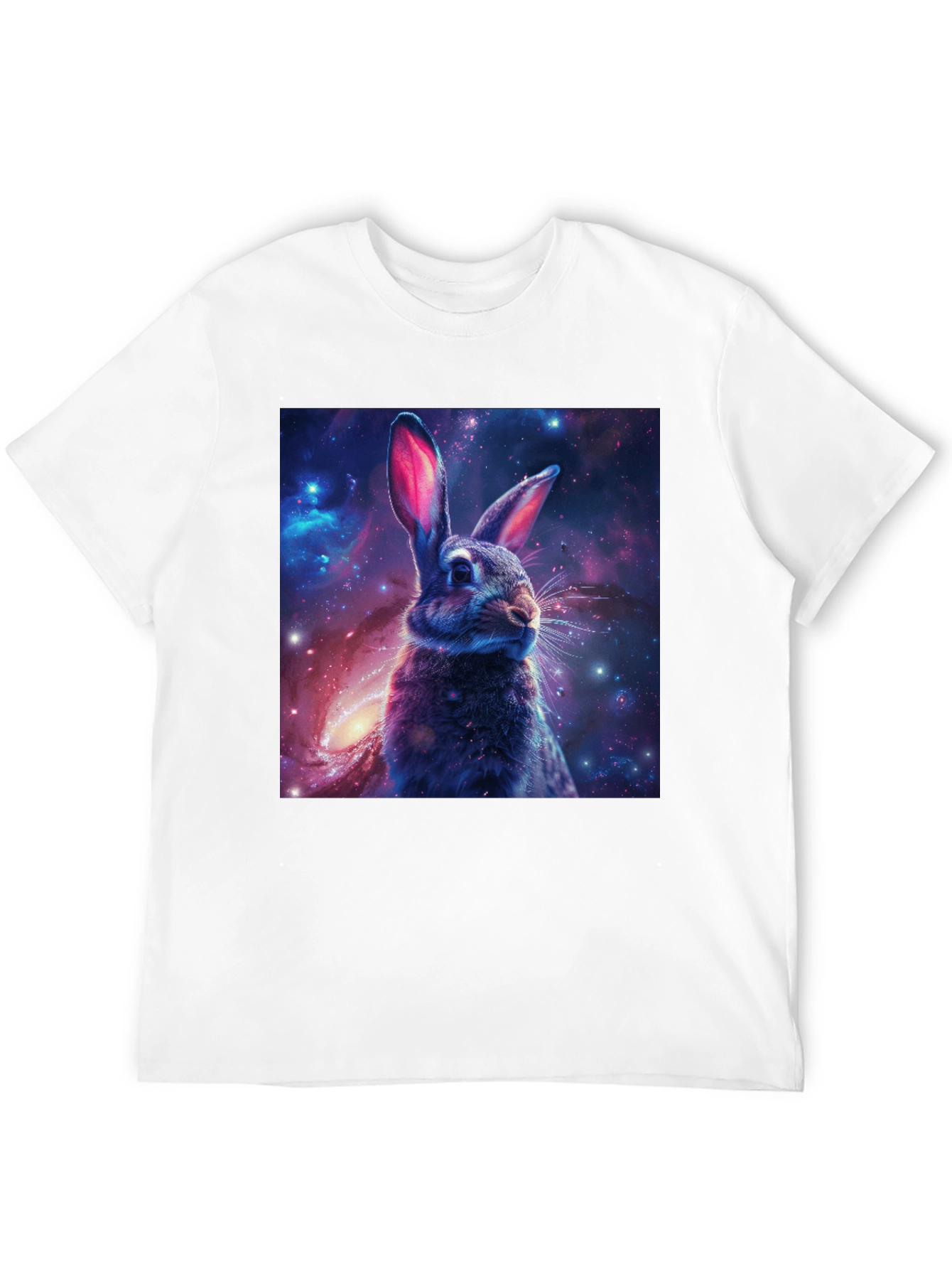 Galaxy Rabbit Graphic Tee - Unique Style