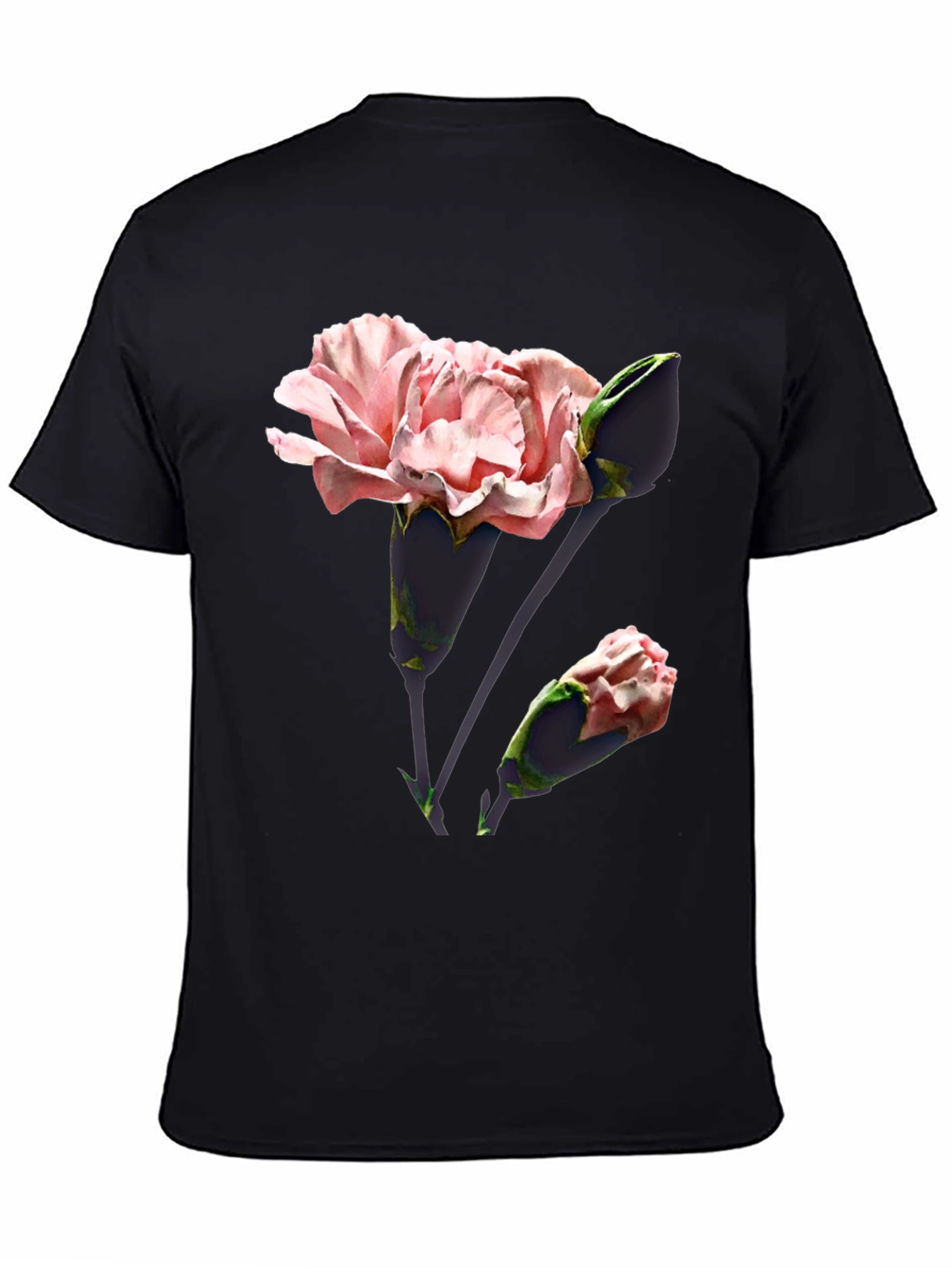 Floral Print T-Shirt - Stylish & Comfortable