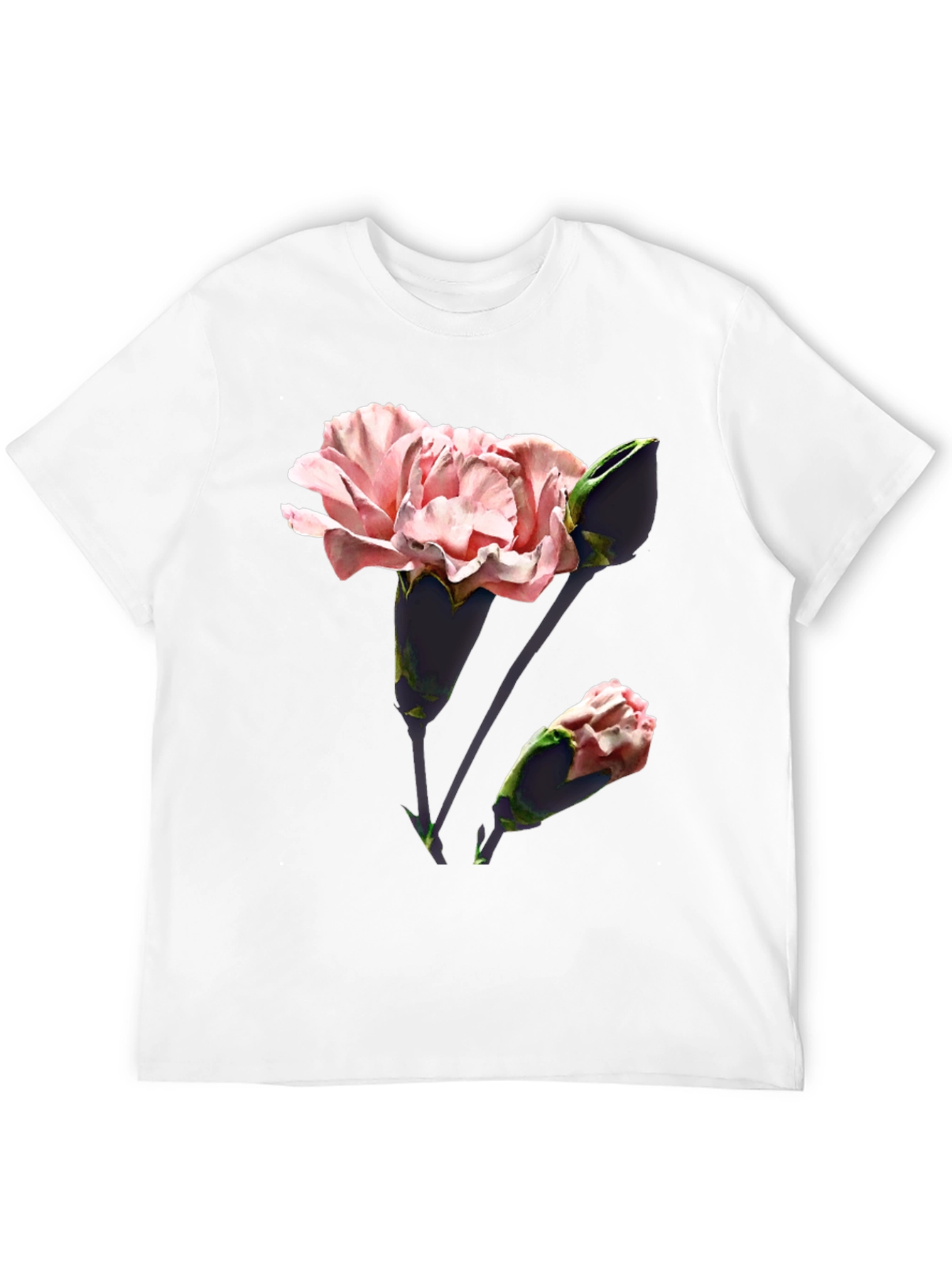 Floral Print T-Shirt - Stylish & Comfortable