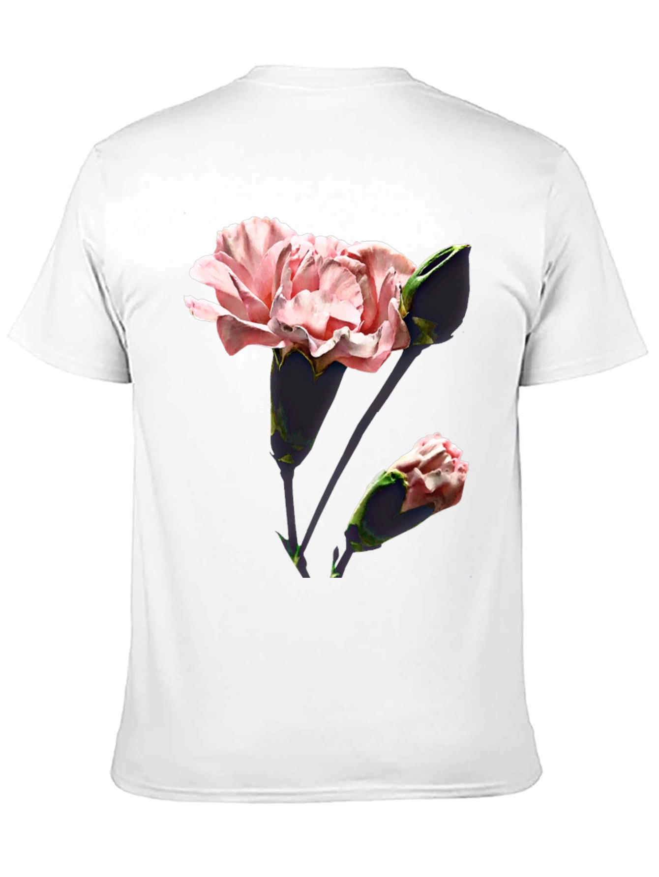 Floral Print T-Shirt - Stylish & Comfortable