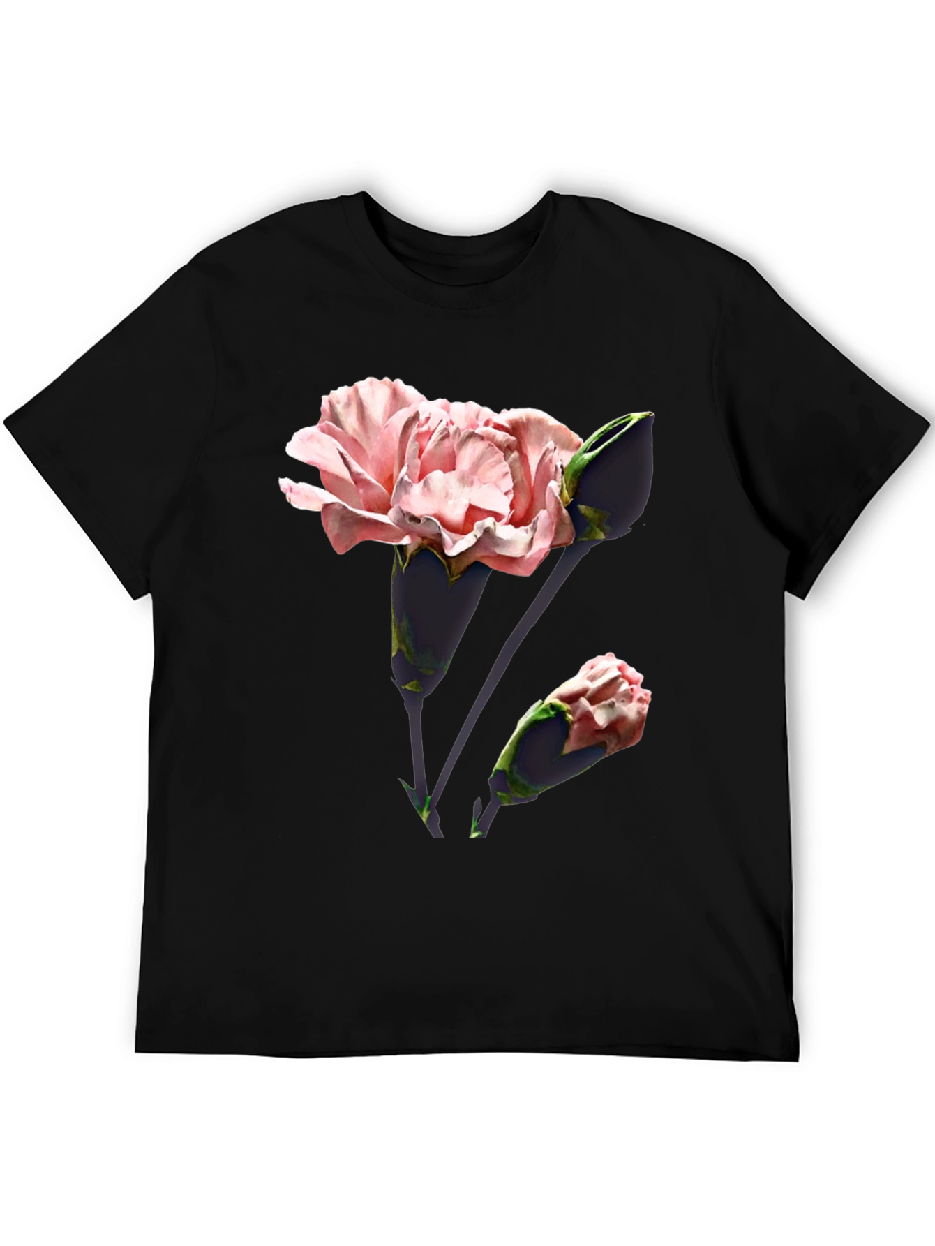 Floral Print T-Shirt - Stylish & Comfortable