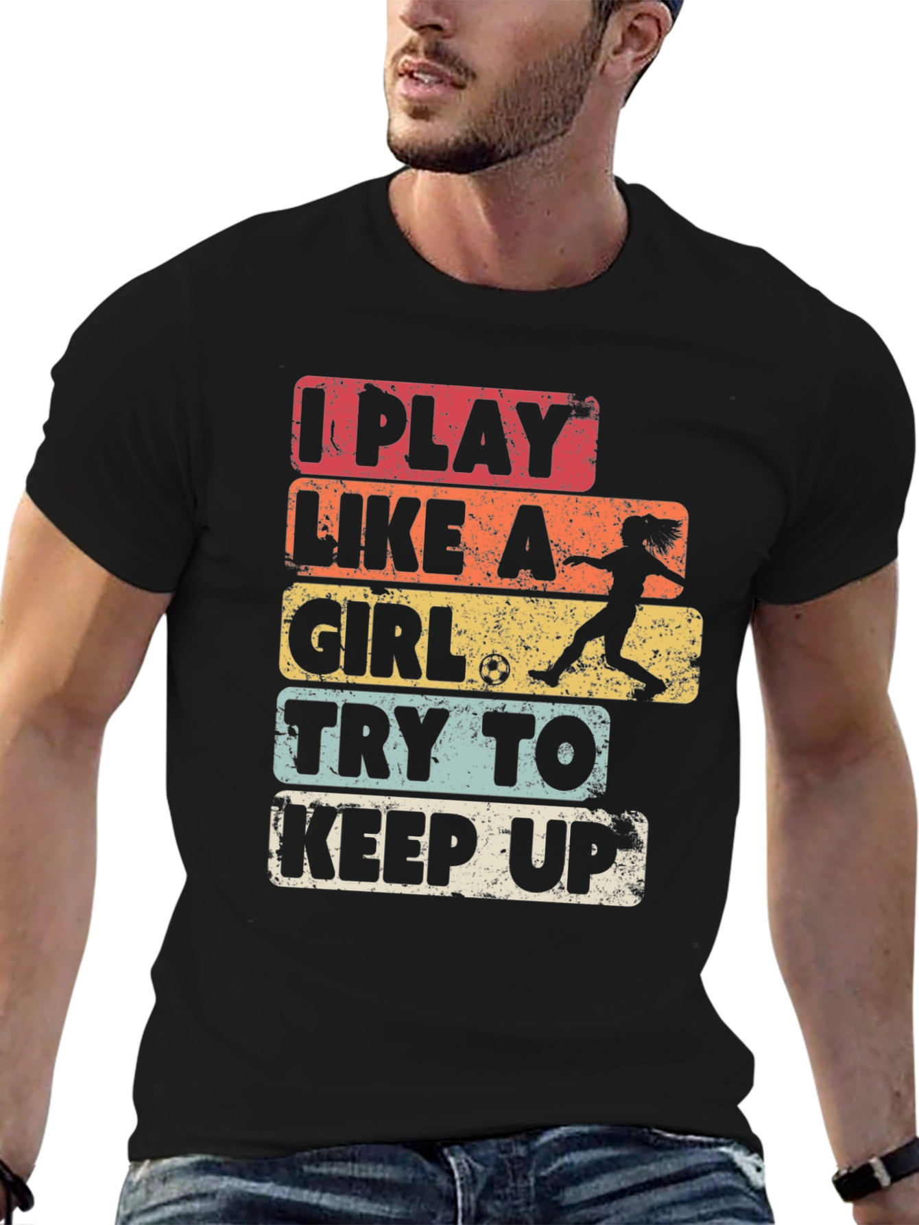 I Play Like A Girl Soccer T-Shirt