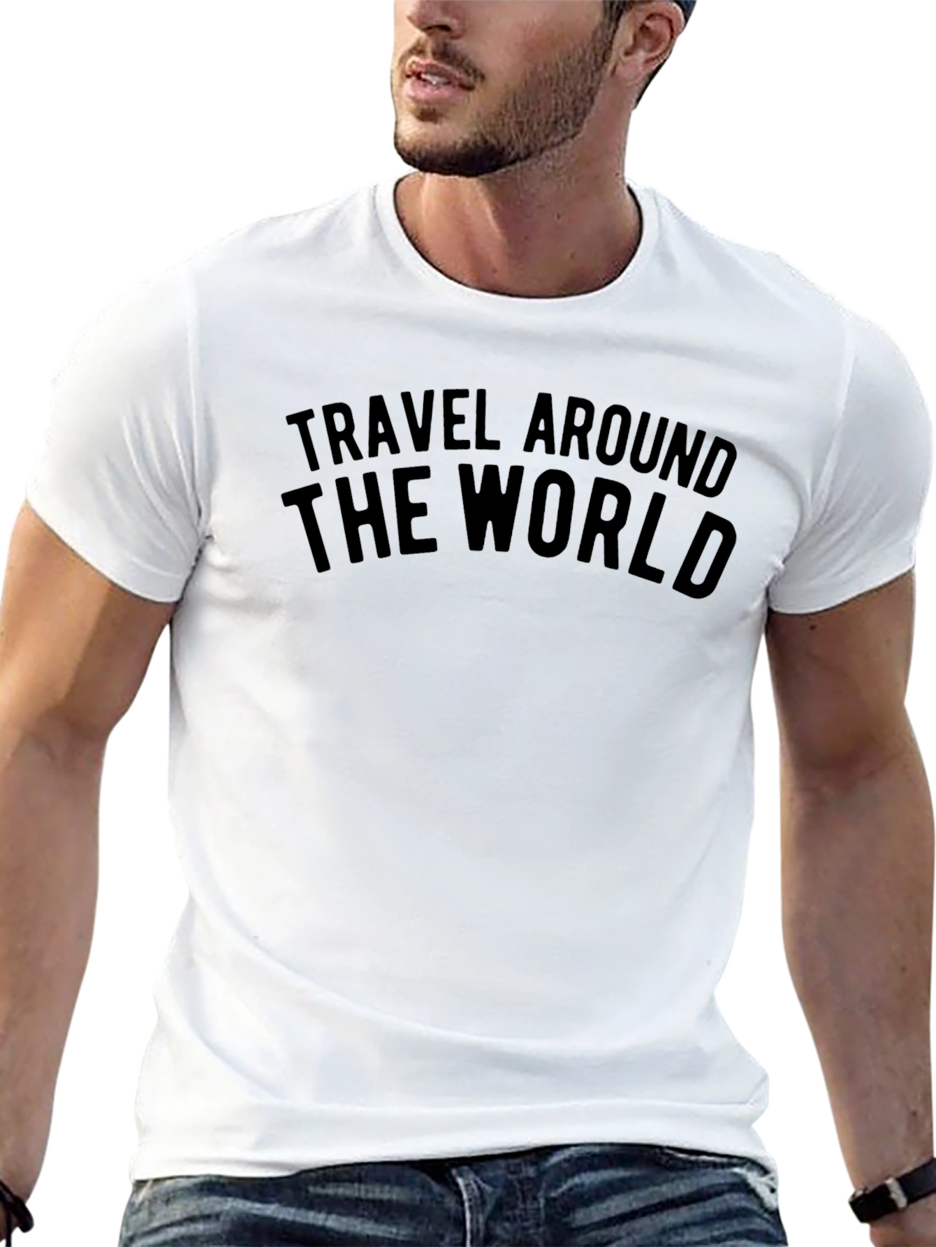 Travel Around the World Graphic Tee