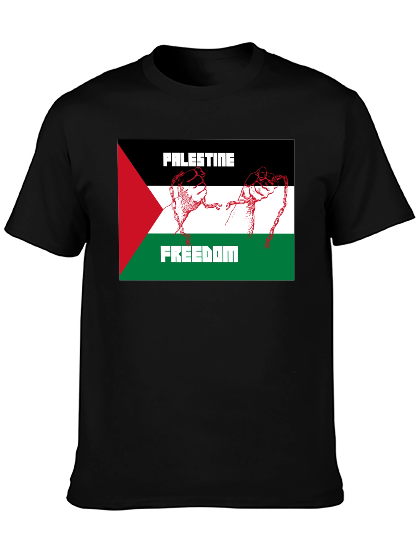 Palestine Freedom Graphic Tee