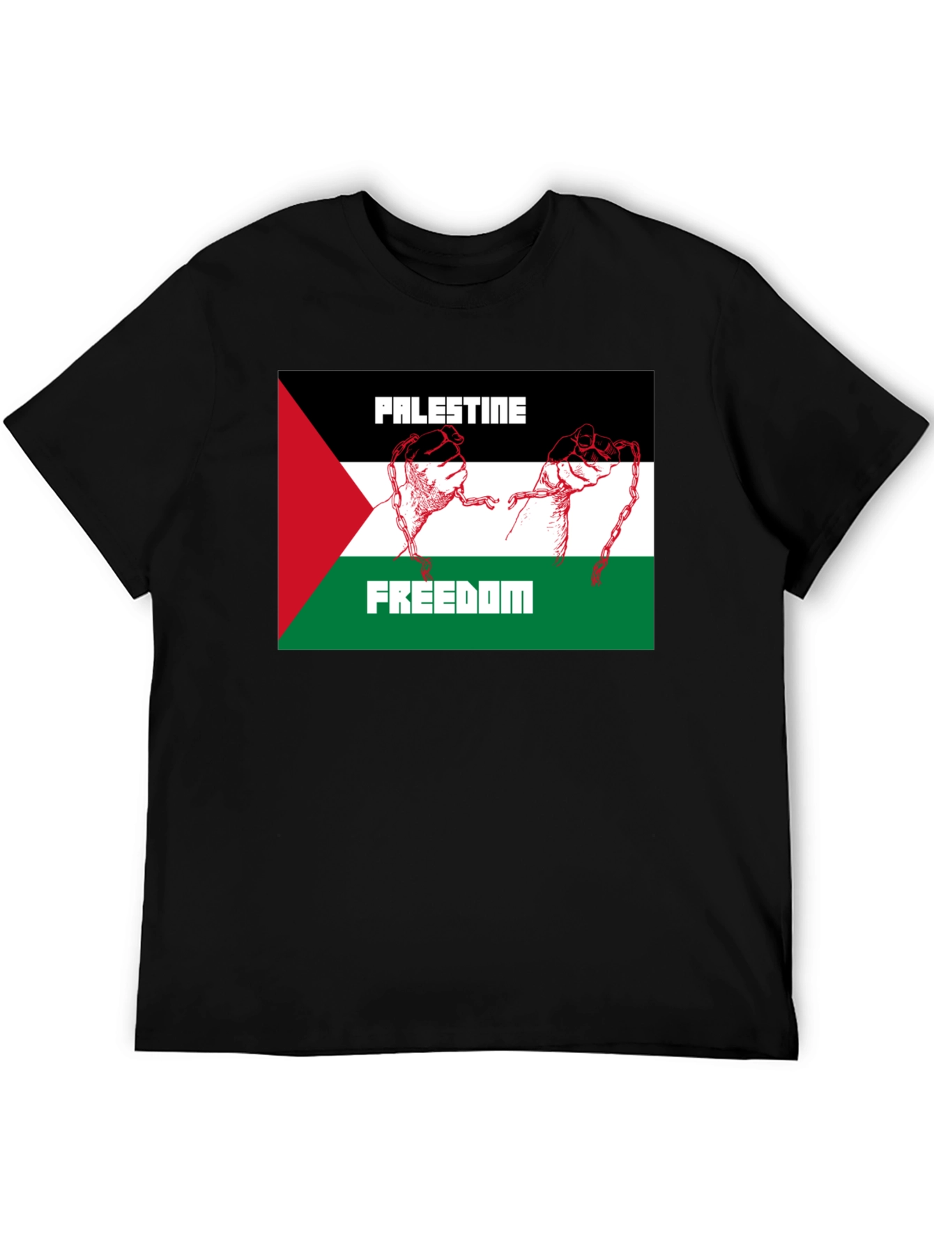 Palestine Freedom Graphic Tee