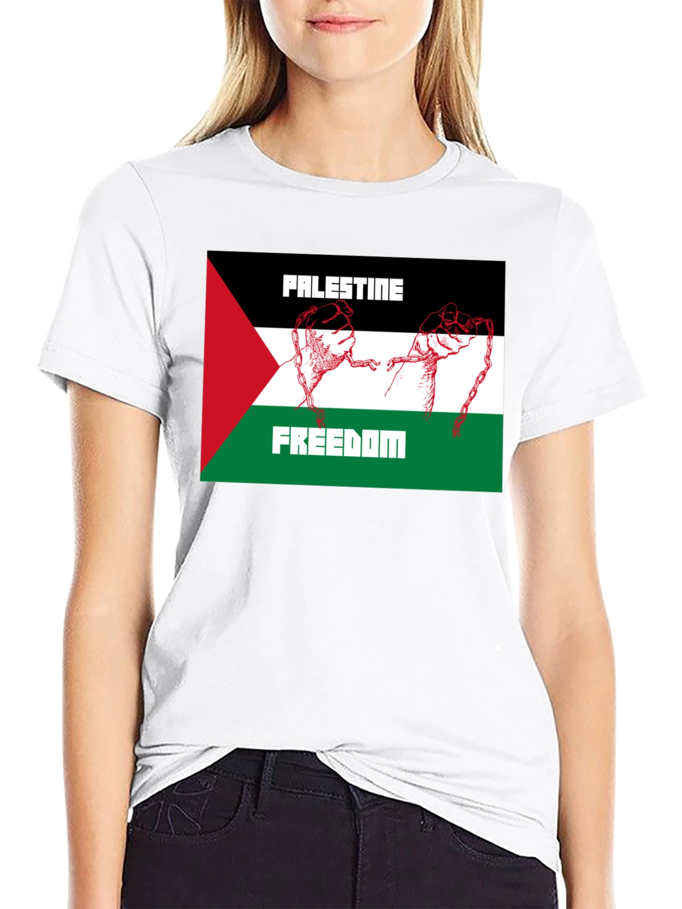 Palestine Freedom Graphic Tee