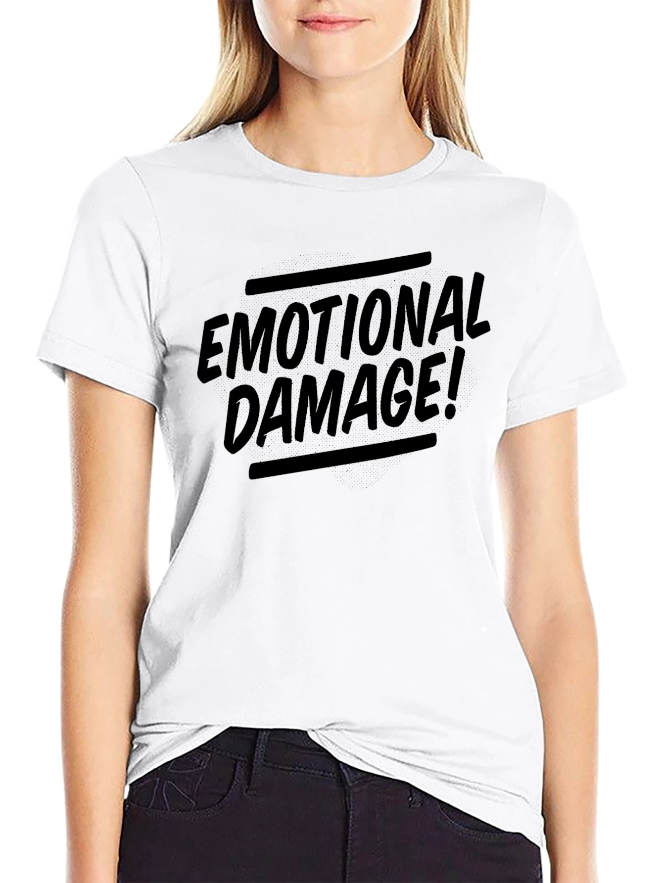 Emotional Damage T-Shirt - Funny Sarcastic Tee