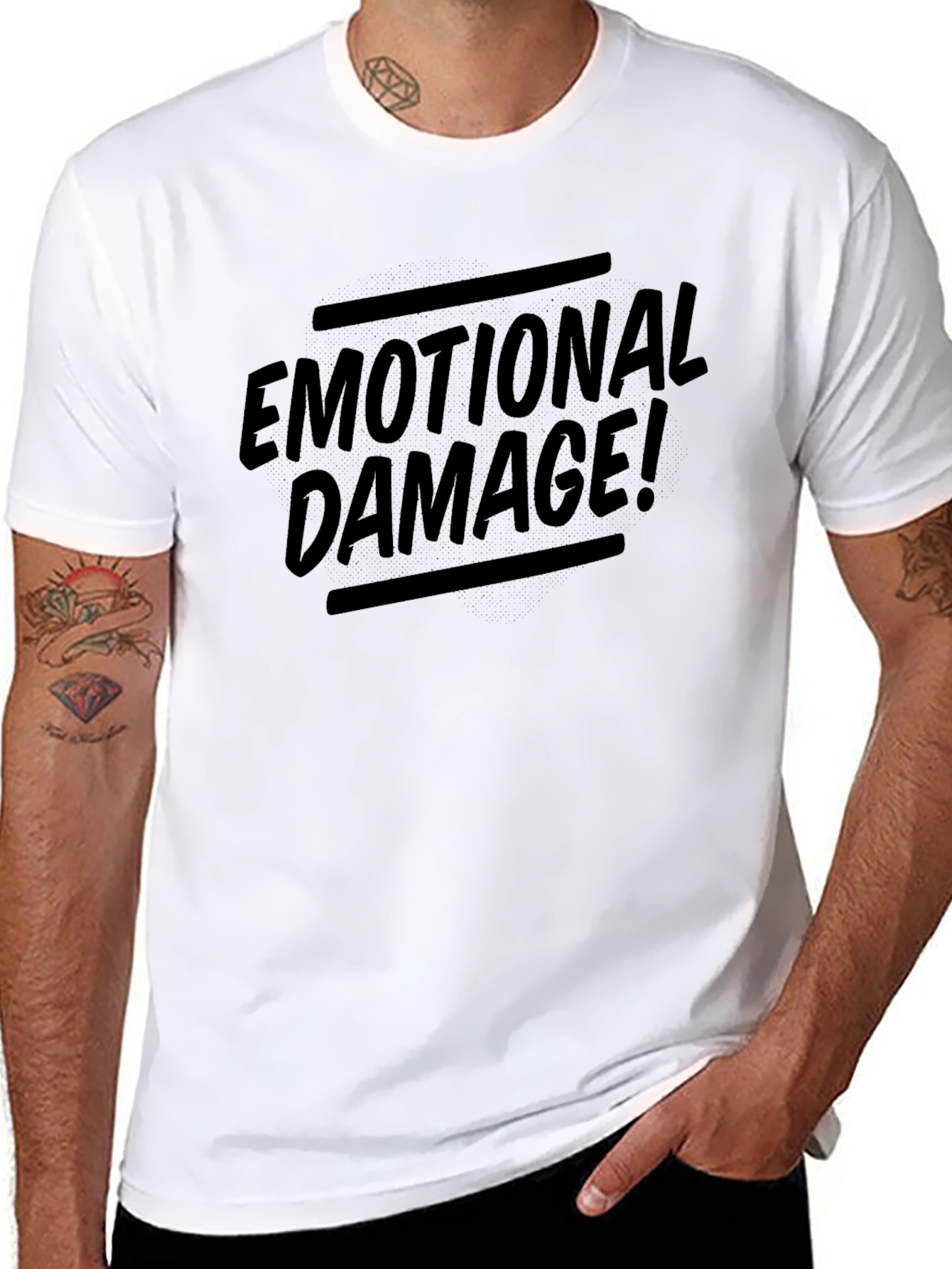 Emotional Damage T-Shirt - Funny Sarcastic Tee