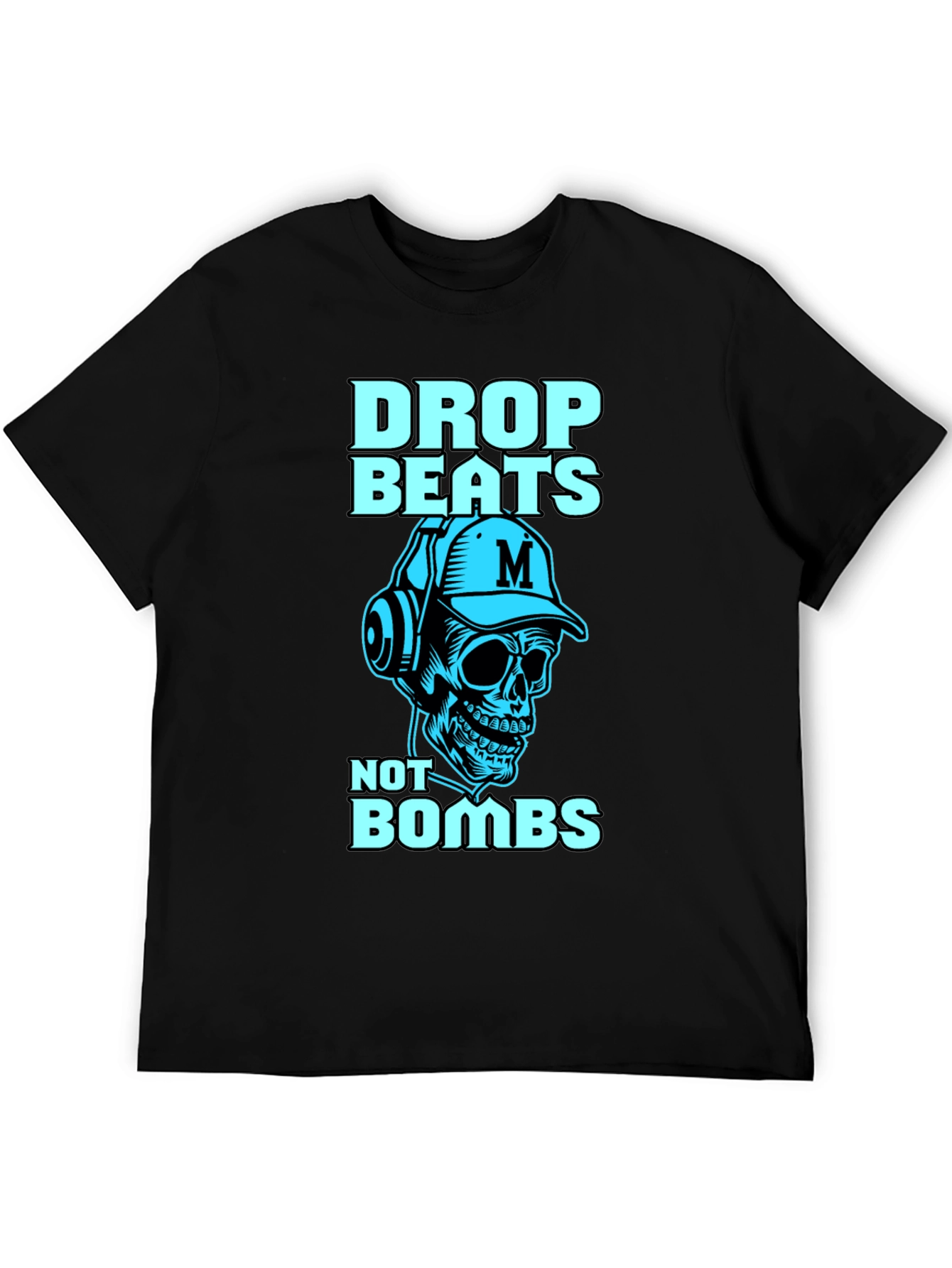 Drop Beats Not Bombs Graphic Tee