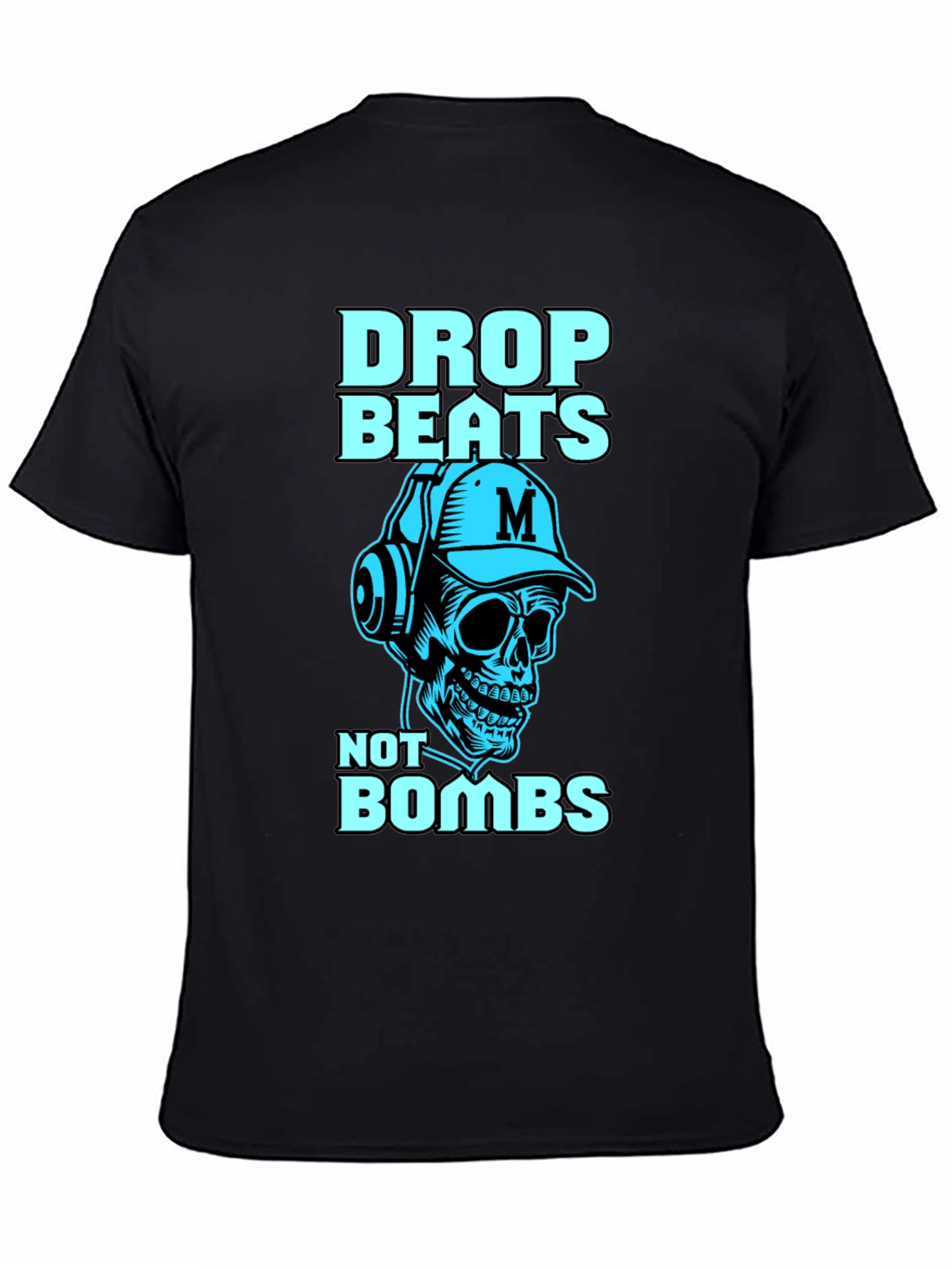 Drop Beats Not Bombs Graphic Tee