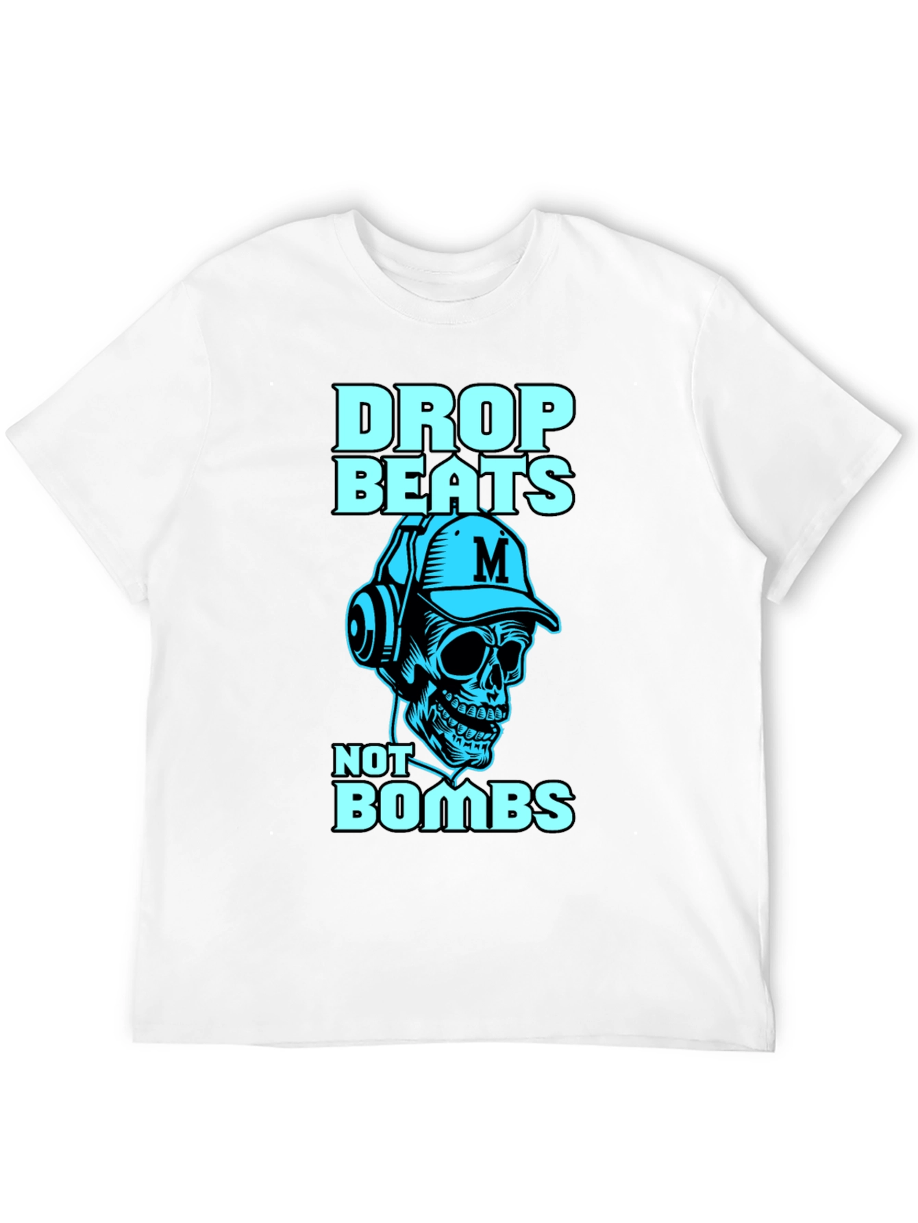 Drop Beats Not Bombs Graphic Tee