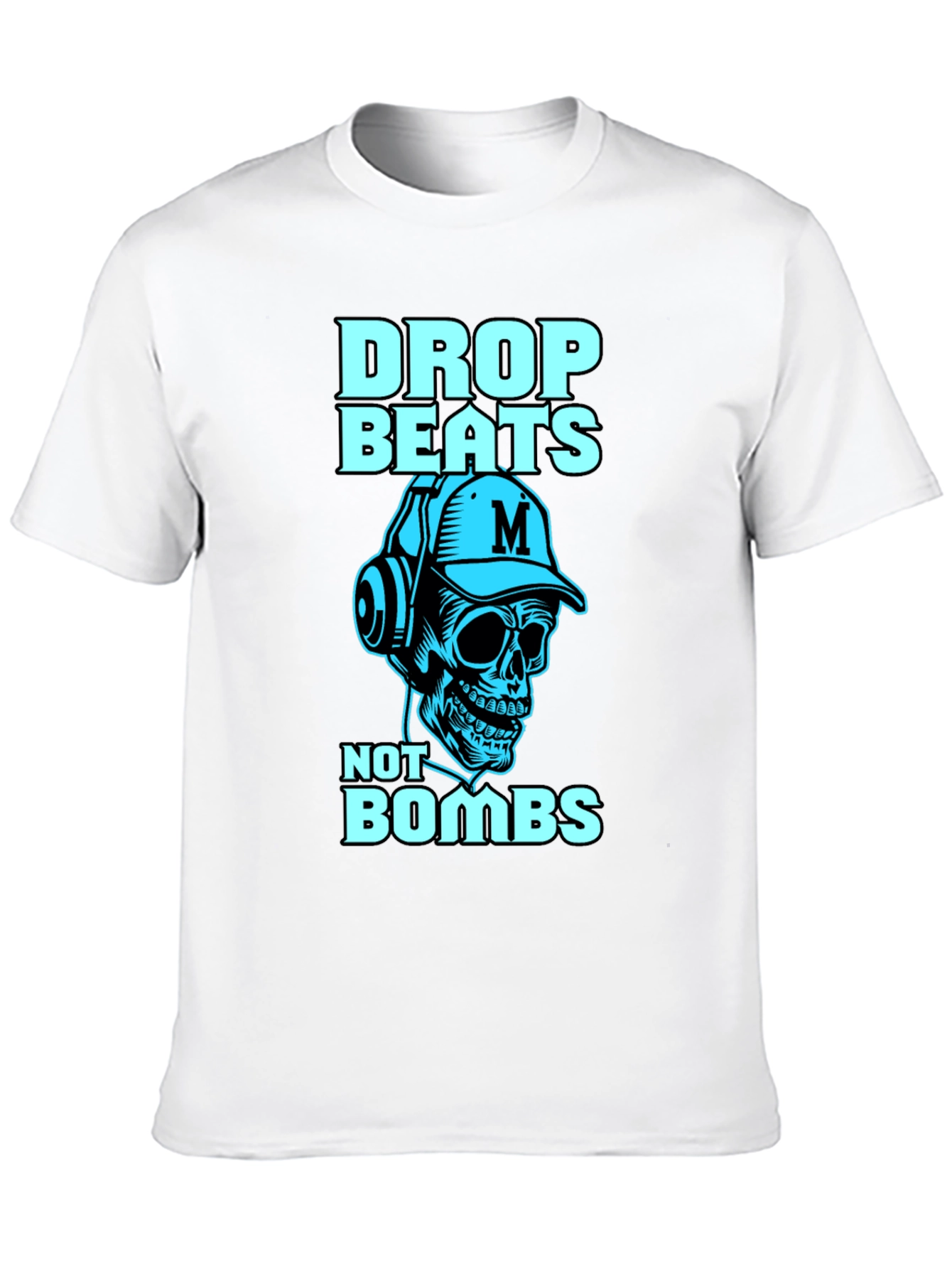 Drop Beats Not Bombs Graphic Tee