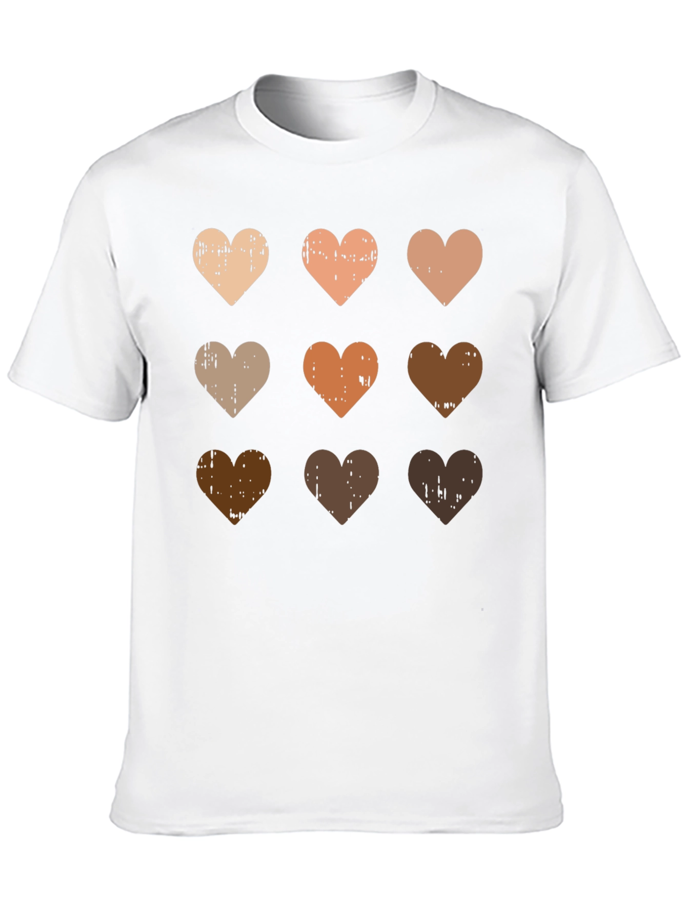 Diversity Heart T-Shirt - Black Unity Tee