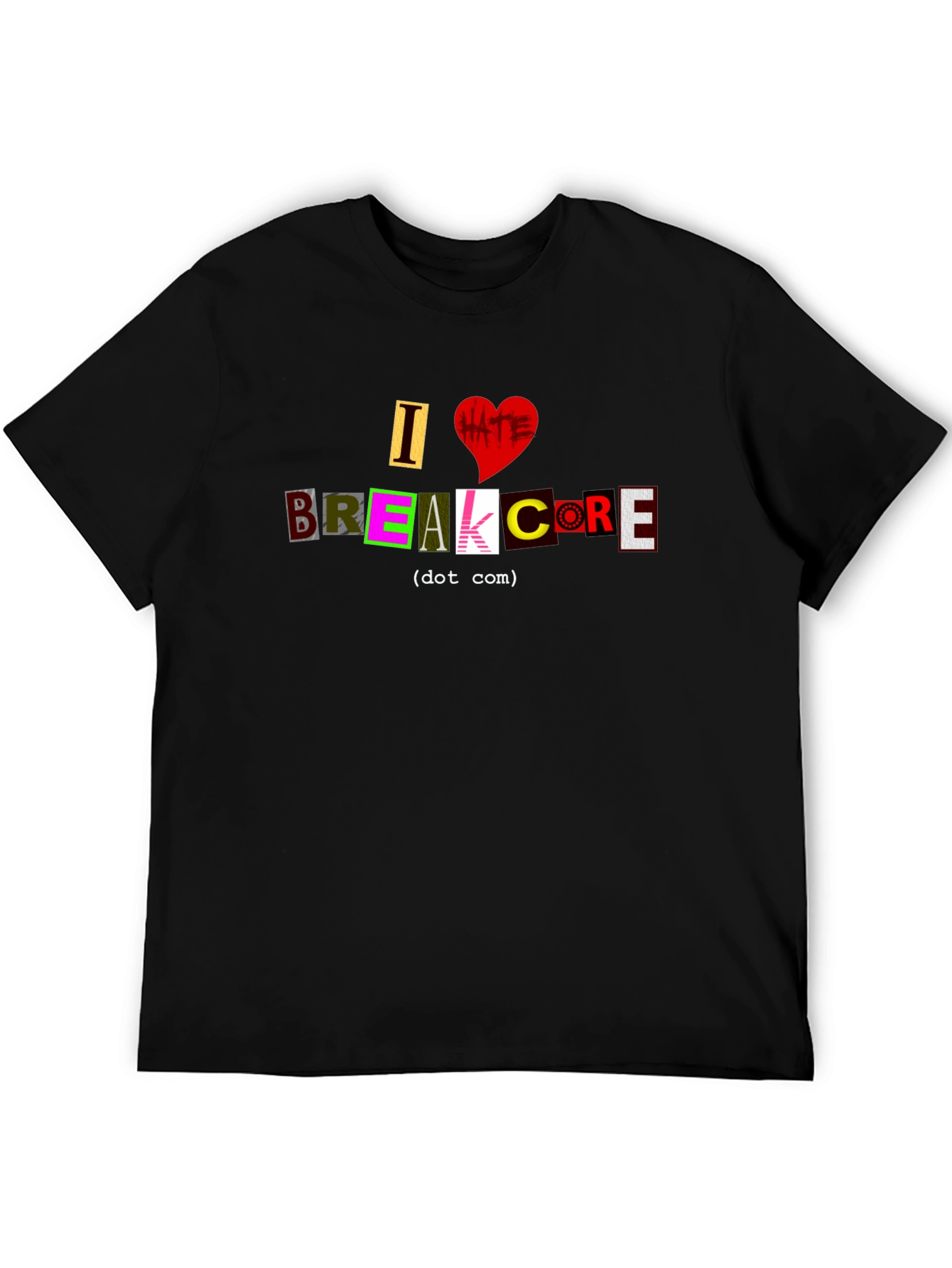 I Heart Breakcore T-Shirt Black