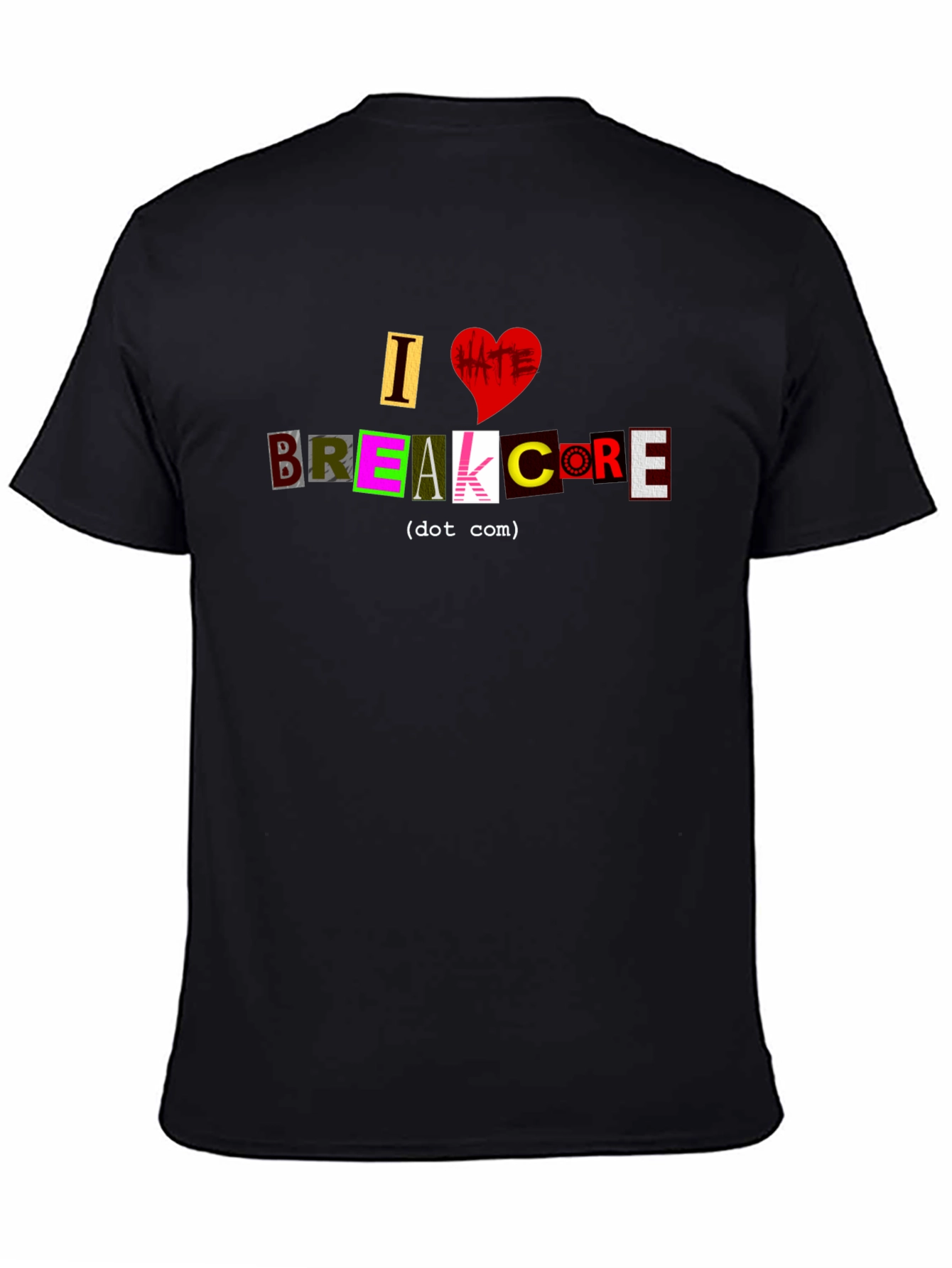 I Heart Breakcore T-Shirt Black