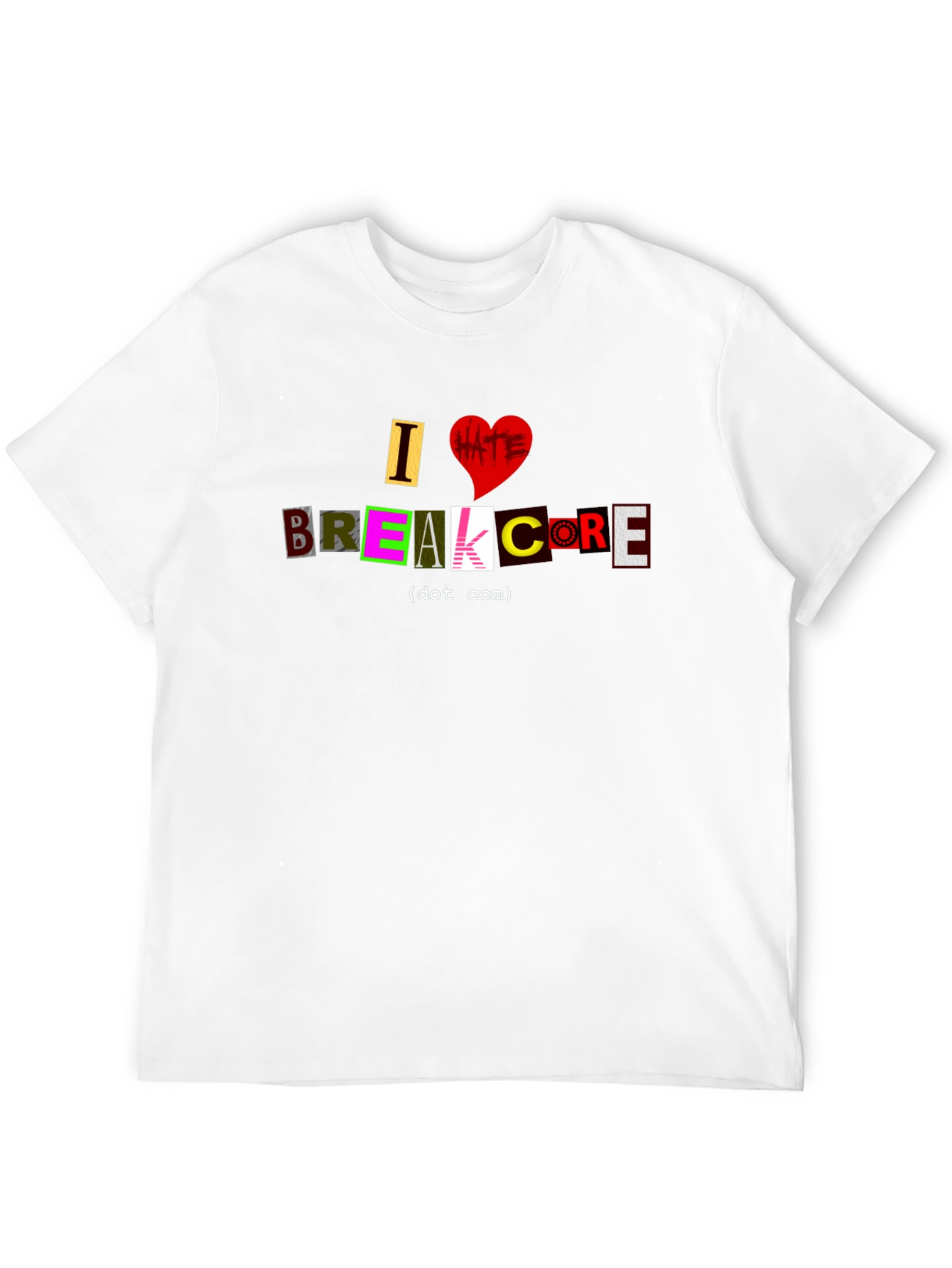 I Heart Breakcore T-Shirt Black