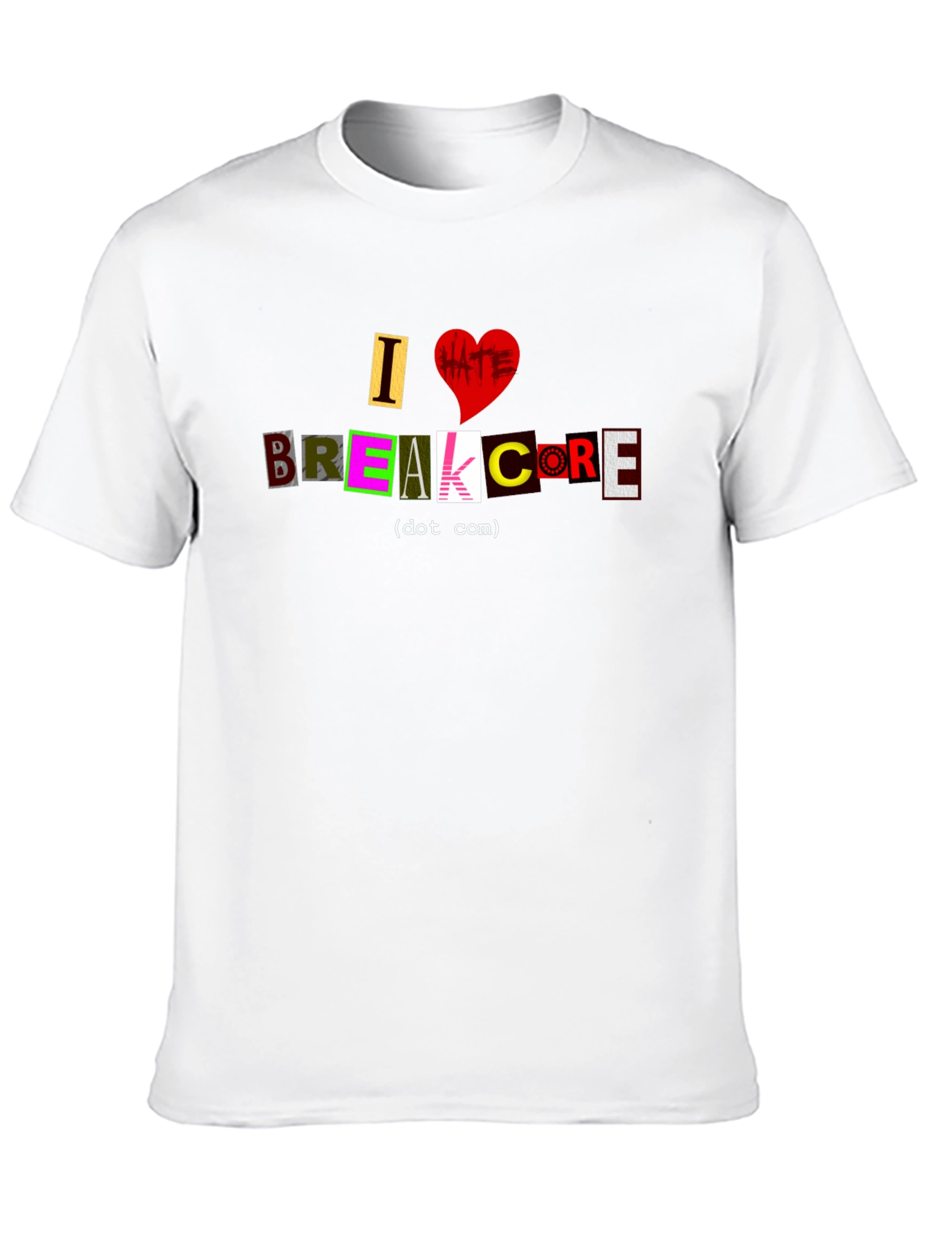 I Heart Breakcore T-Shirt Black
