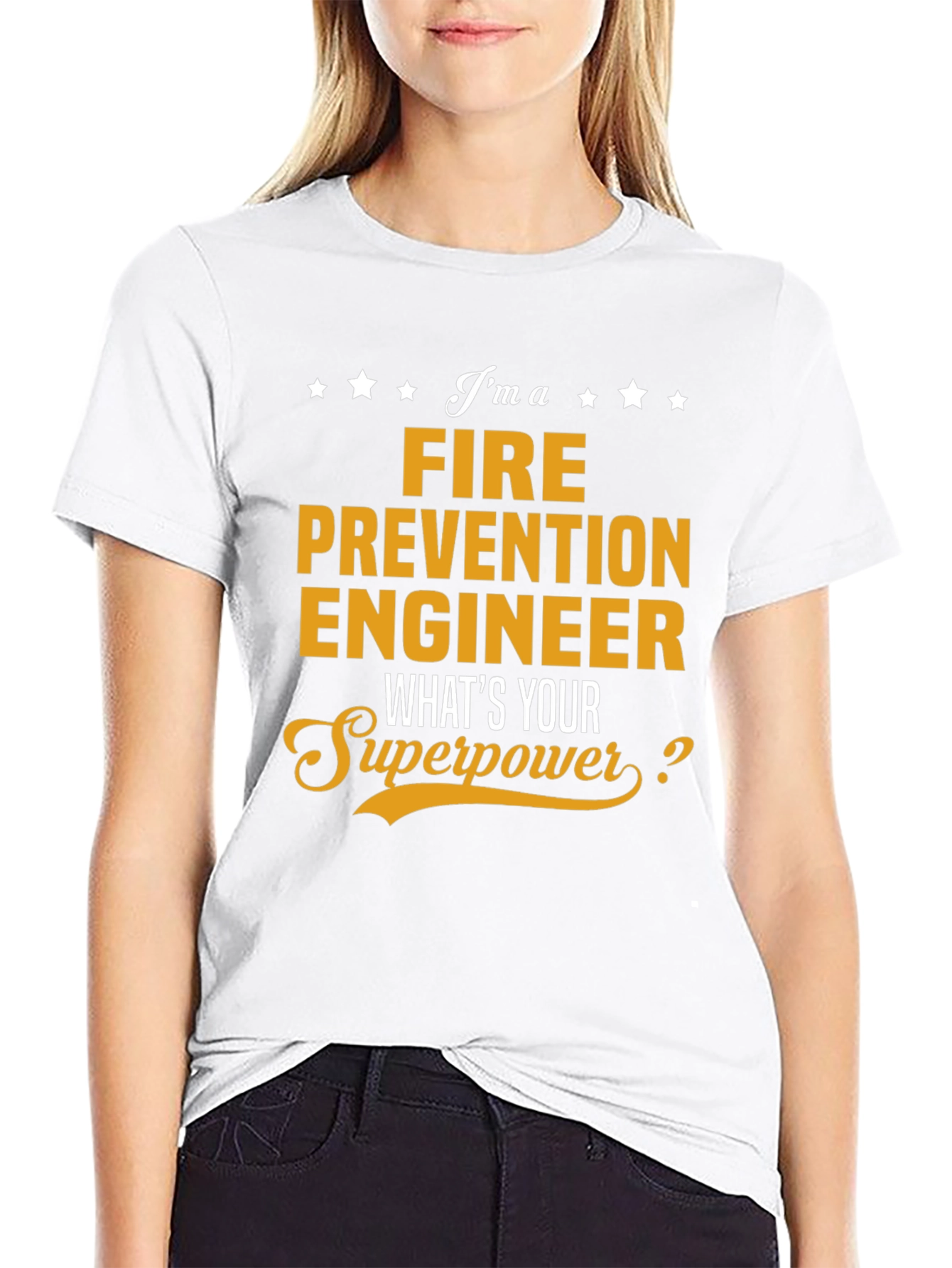Fire Prevention Engineer Superpower T-Shirt