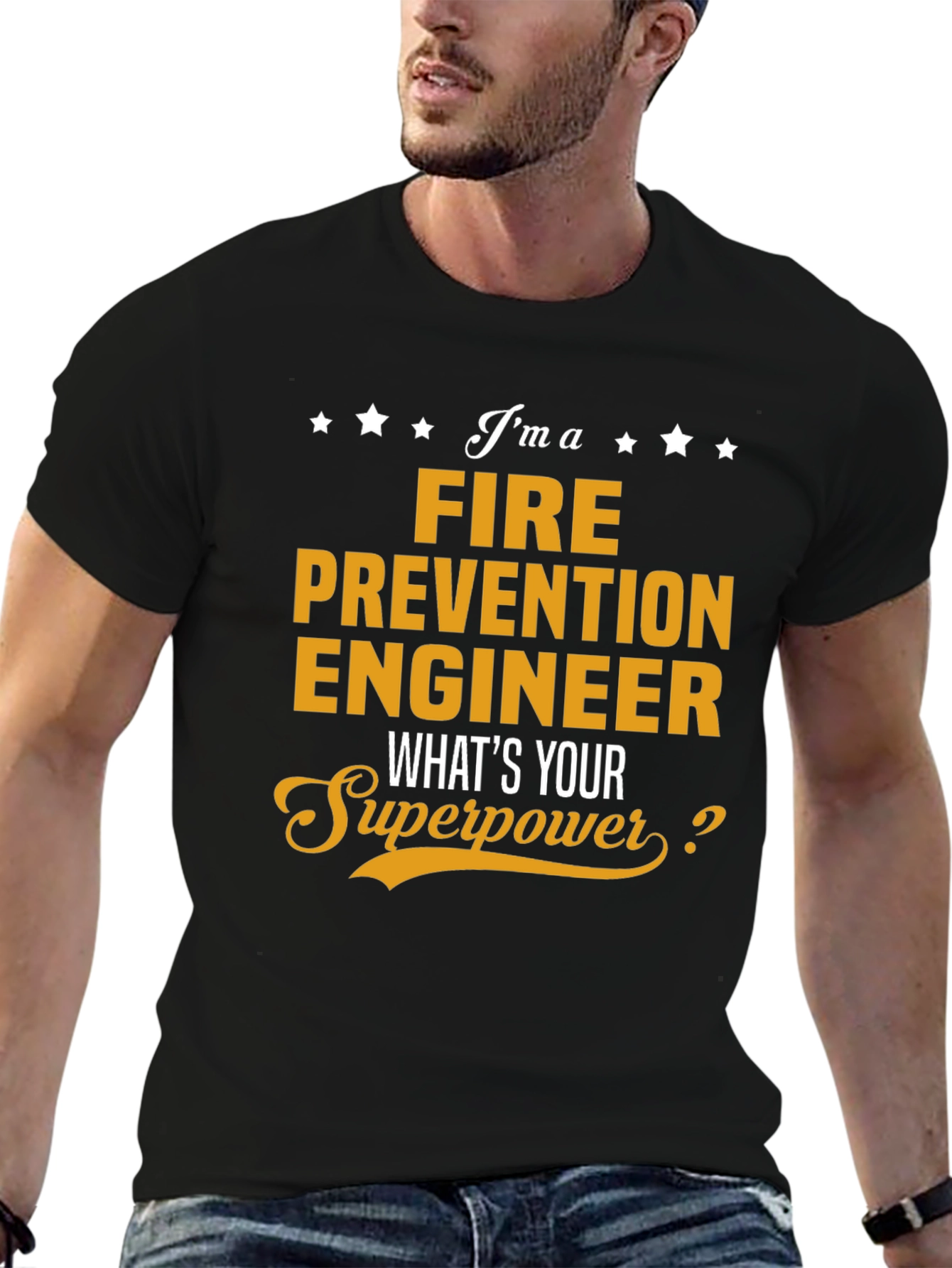 Fire Prevention Engineer Superpower T-Shirt