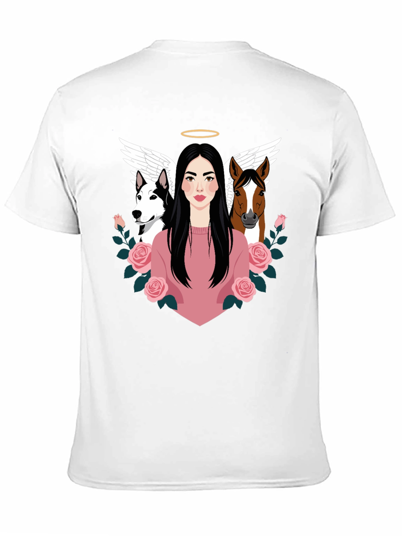 Guardian Angel Pet T-Shirt
