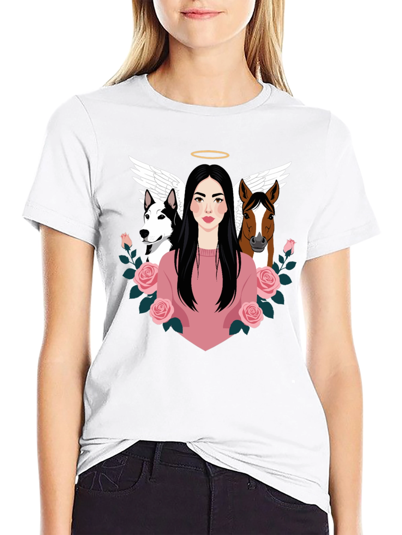 Guardian Angel Pet T-Shirt