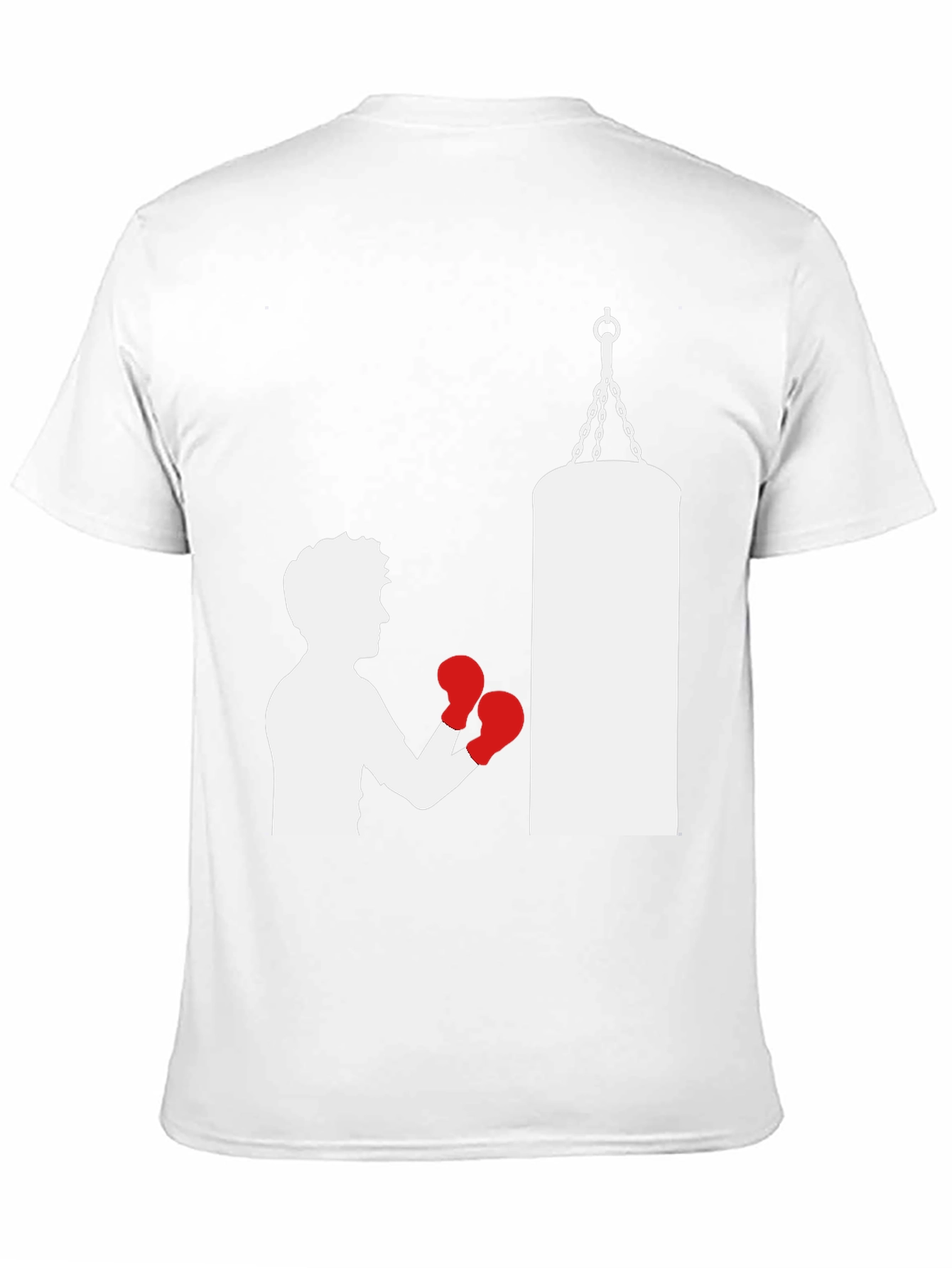 Boxing T-Shirt Punching Bag Graphic Tee