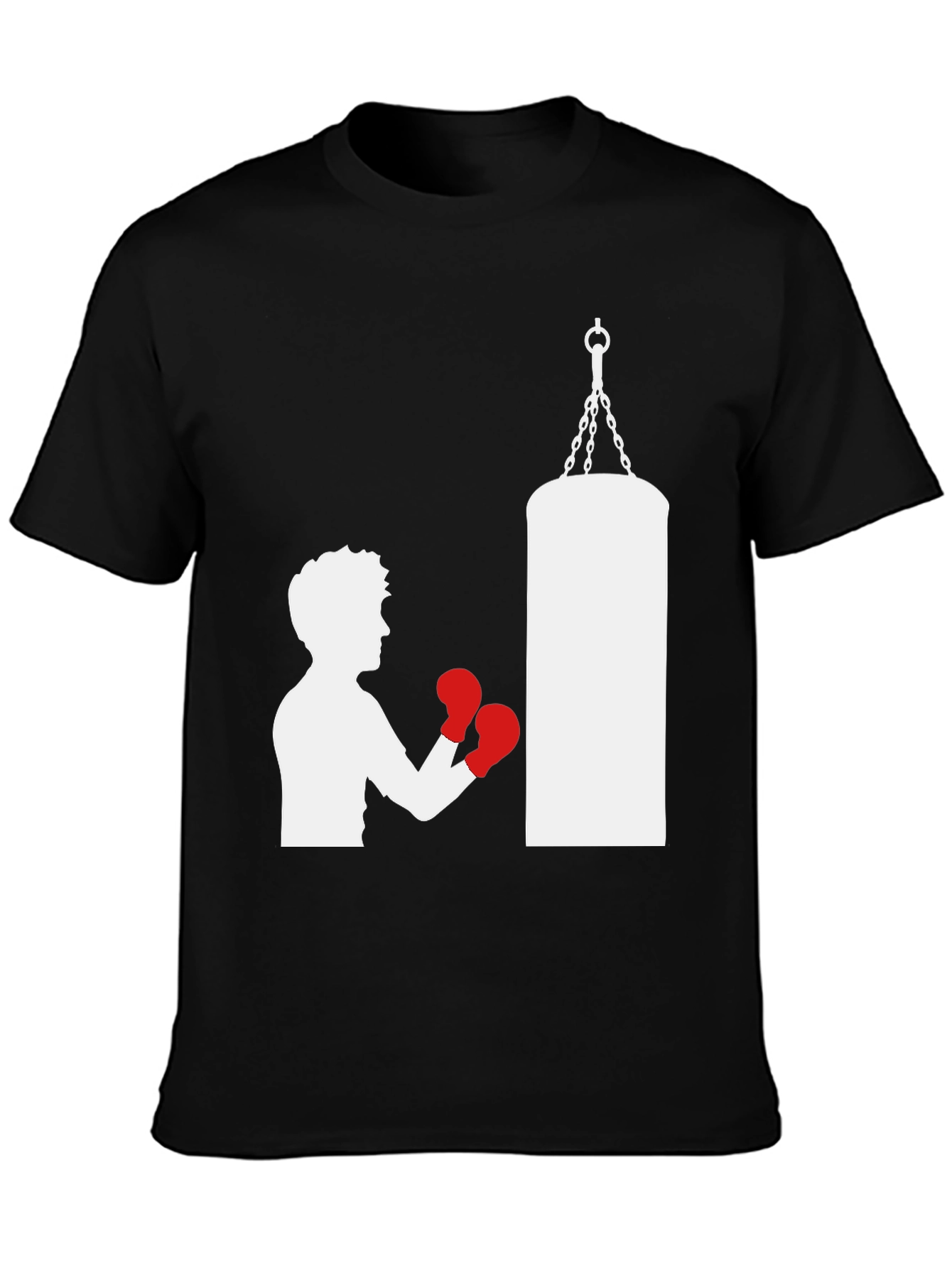 Boxing T-Shirt Punching Bag Graphic Tee