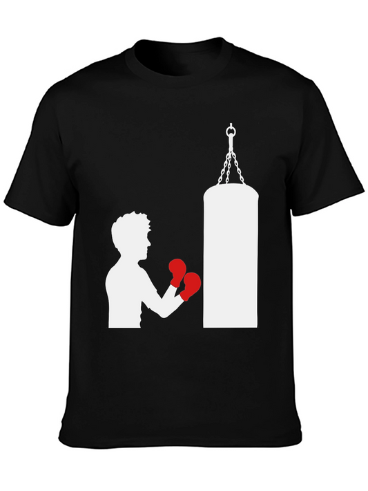 Boxing T-Shirt Punching Bag Graphic Tee