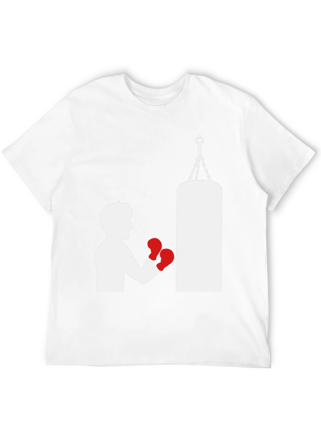 Boxing T-Shirt Punching Bag Graphic Tee