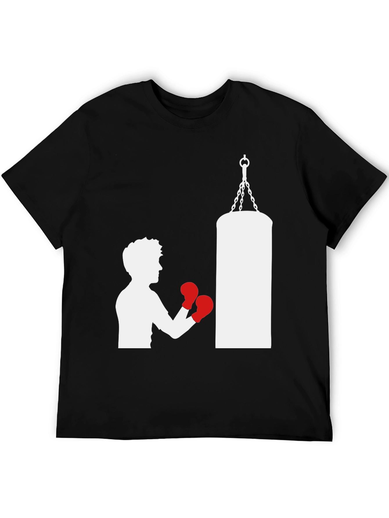 Boxing T-Shirt Punching Bag Graphic Tee