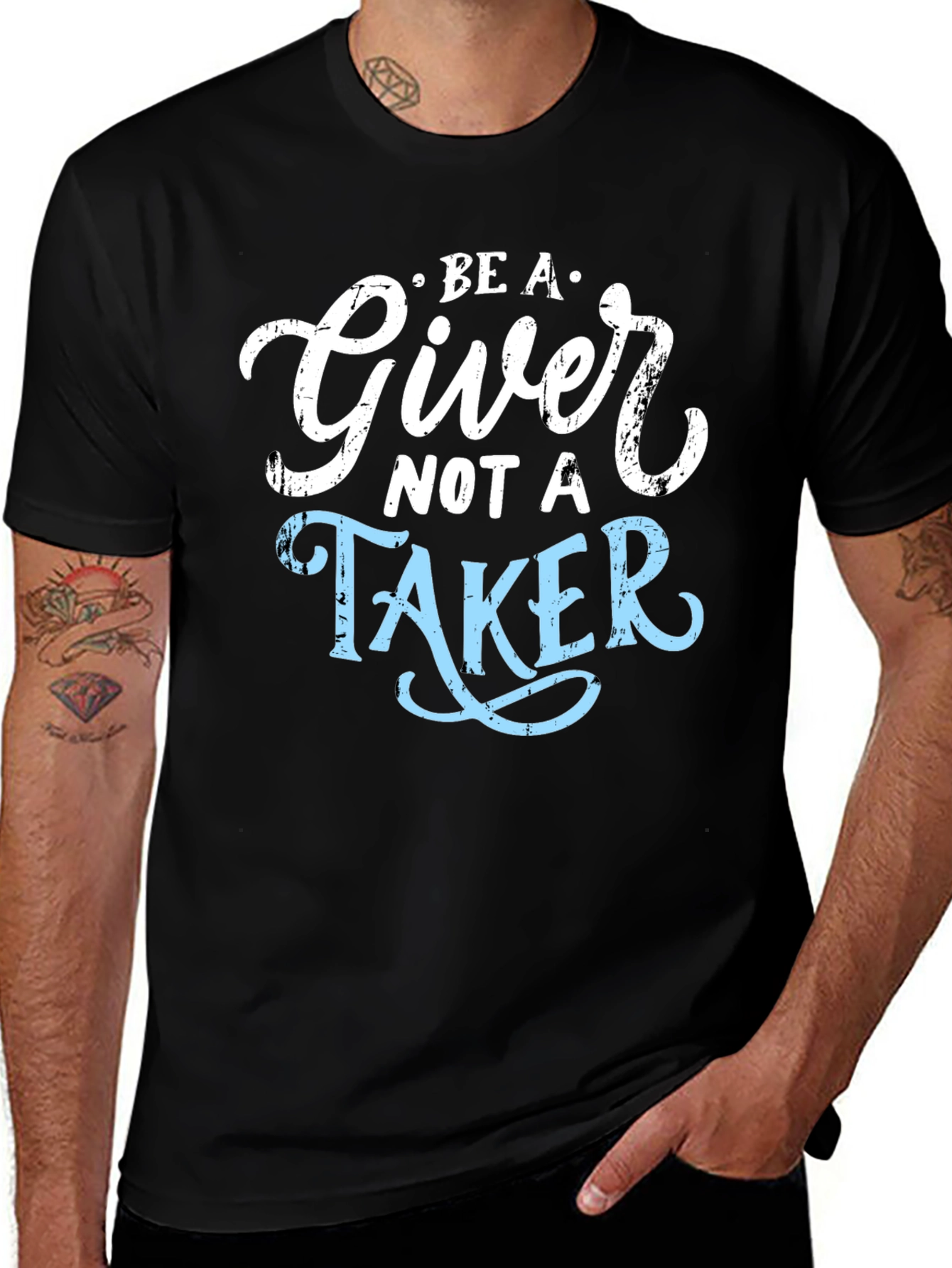 Be A Giver Not A Taker Graphic Tee