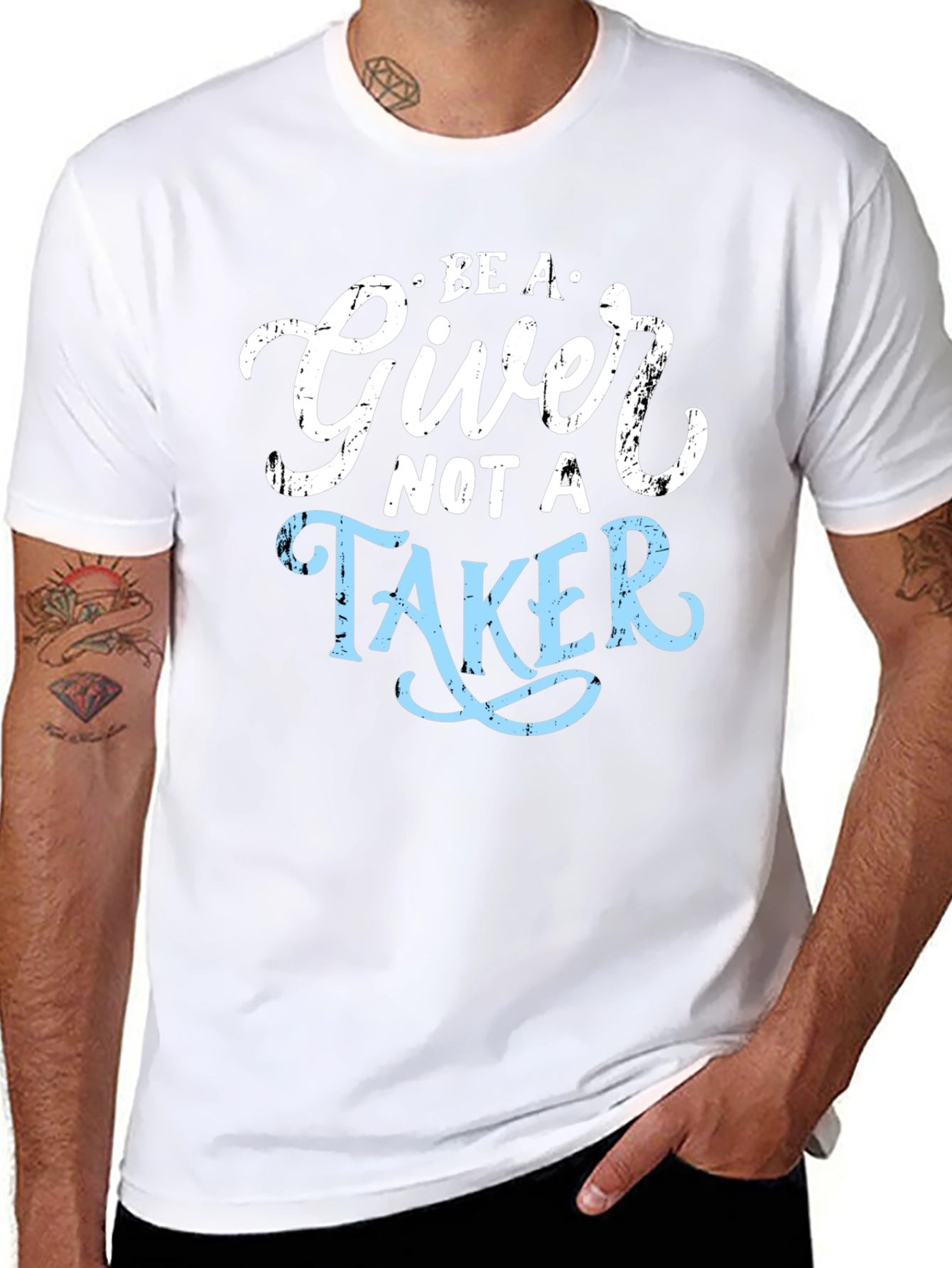 Be A Giver Not A Taker Graphic Tee