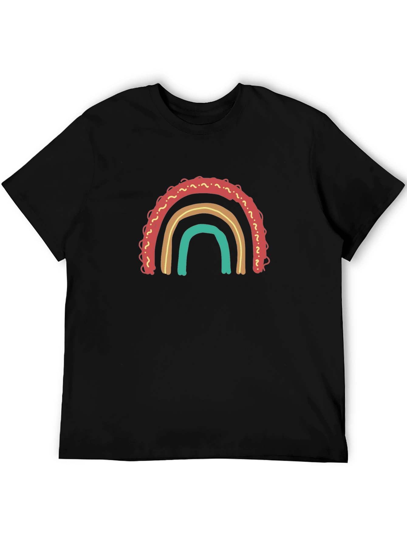 Rainbow Graphic Tee - Casual Comfort