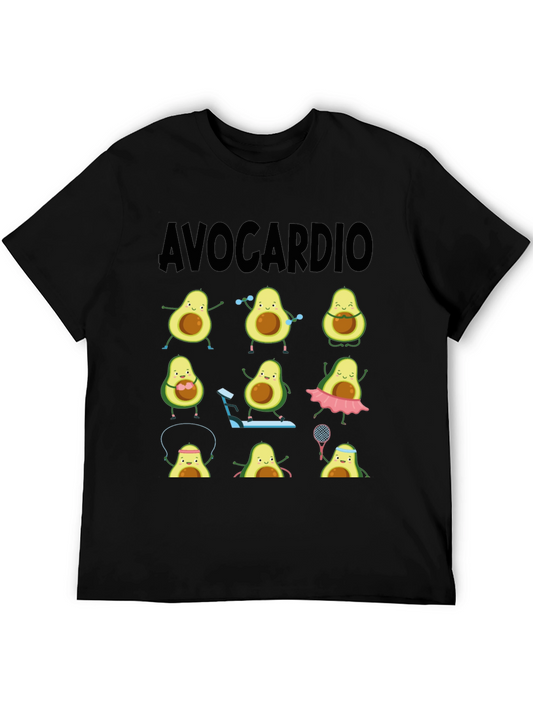 Avocardio T-Shirt - Funny Avocado Workout Tee