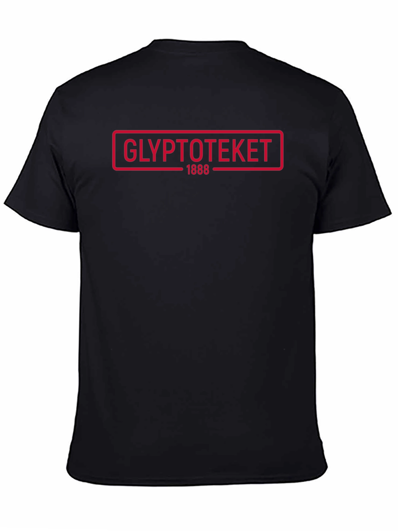 Glyptoteket 1888 Black Graphic T-Shirt