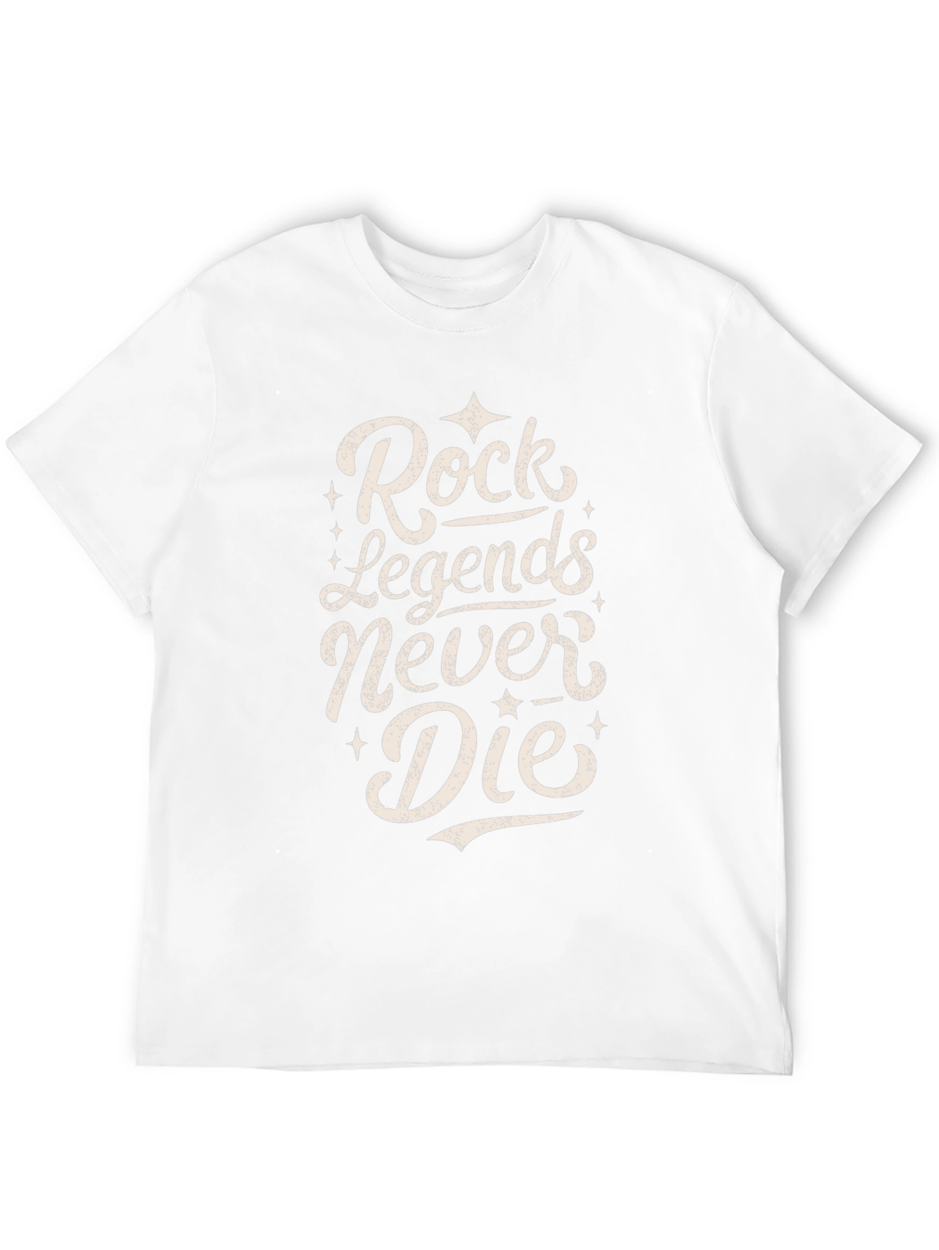 Rock Legends Never Die Graphic T-Shirt