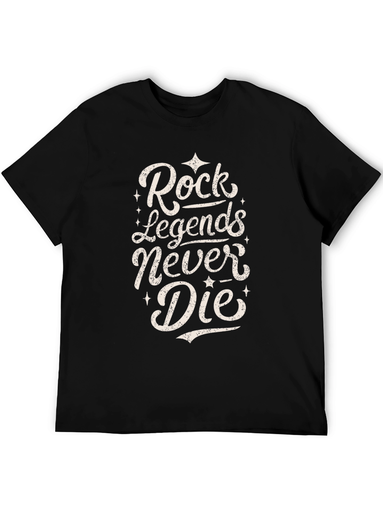 Rock Legends Never Die Graphic T-Shirt