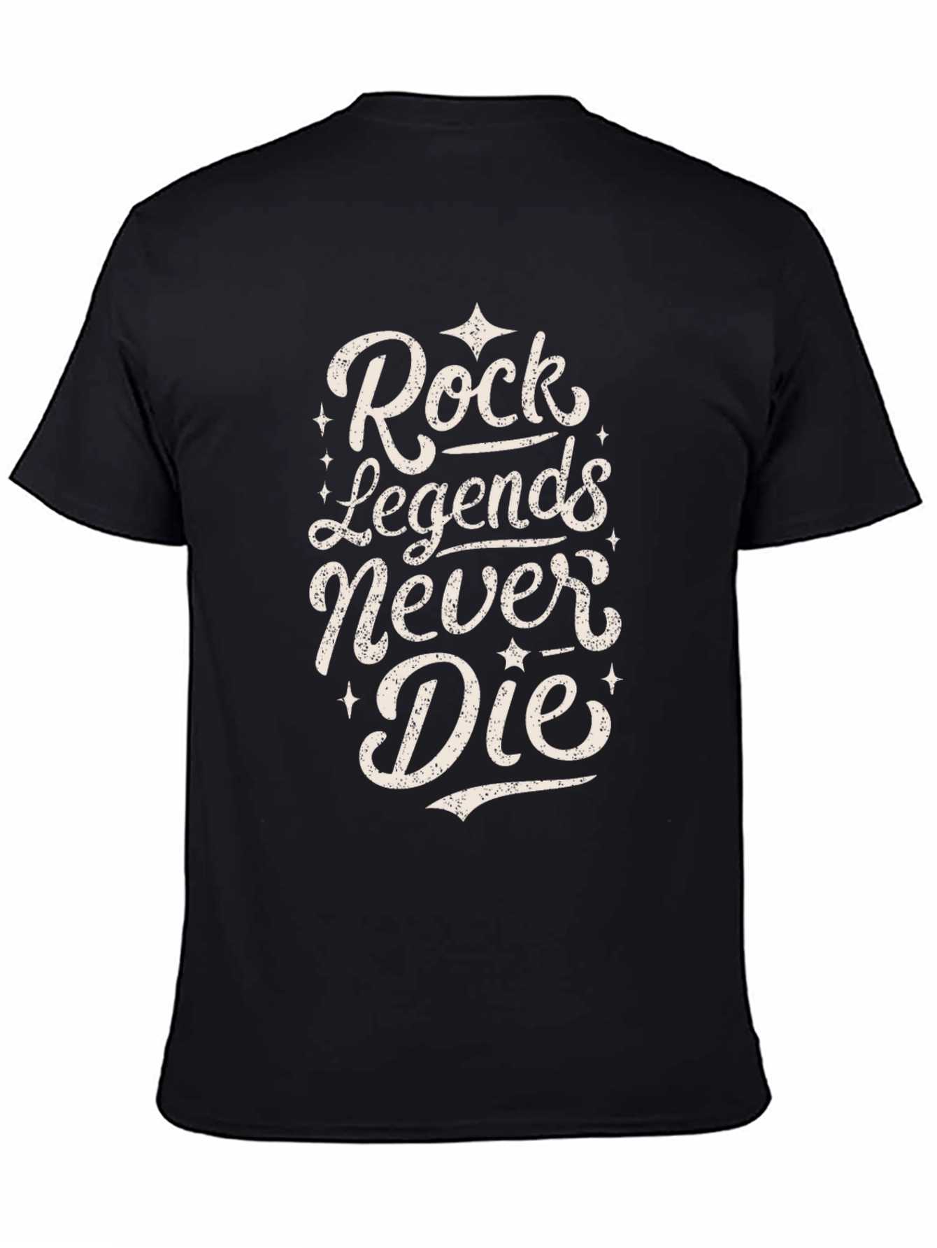 Rock Legends Never Die Graphic T-Shirt