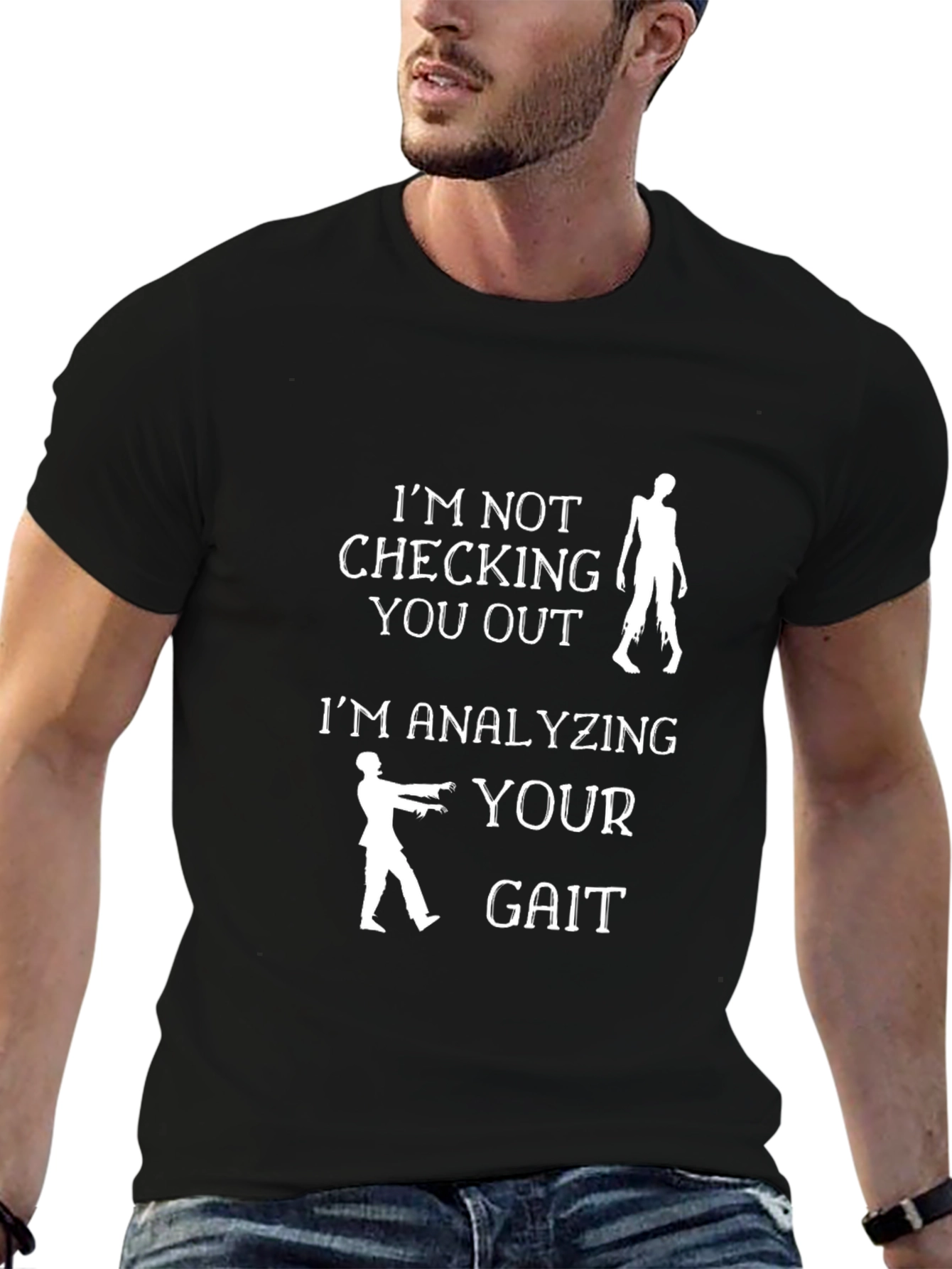 Zombie Gait T-Shirt - Funny Walking Dead Tee