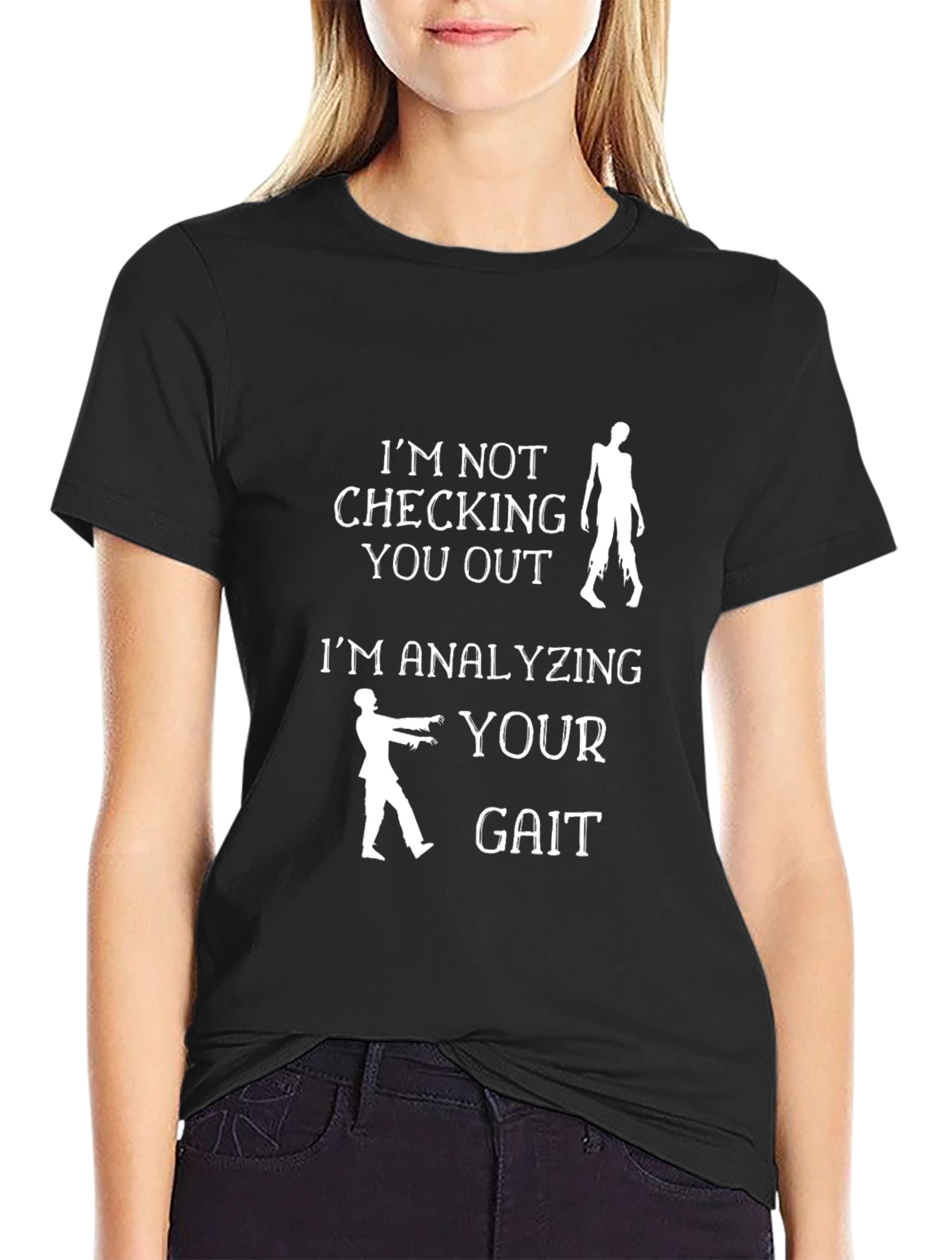 Zombie Gait T-Shirt - Funny Walking Dead Tee