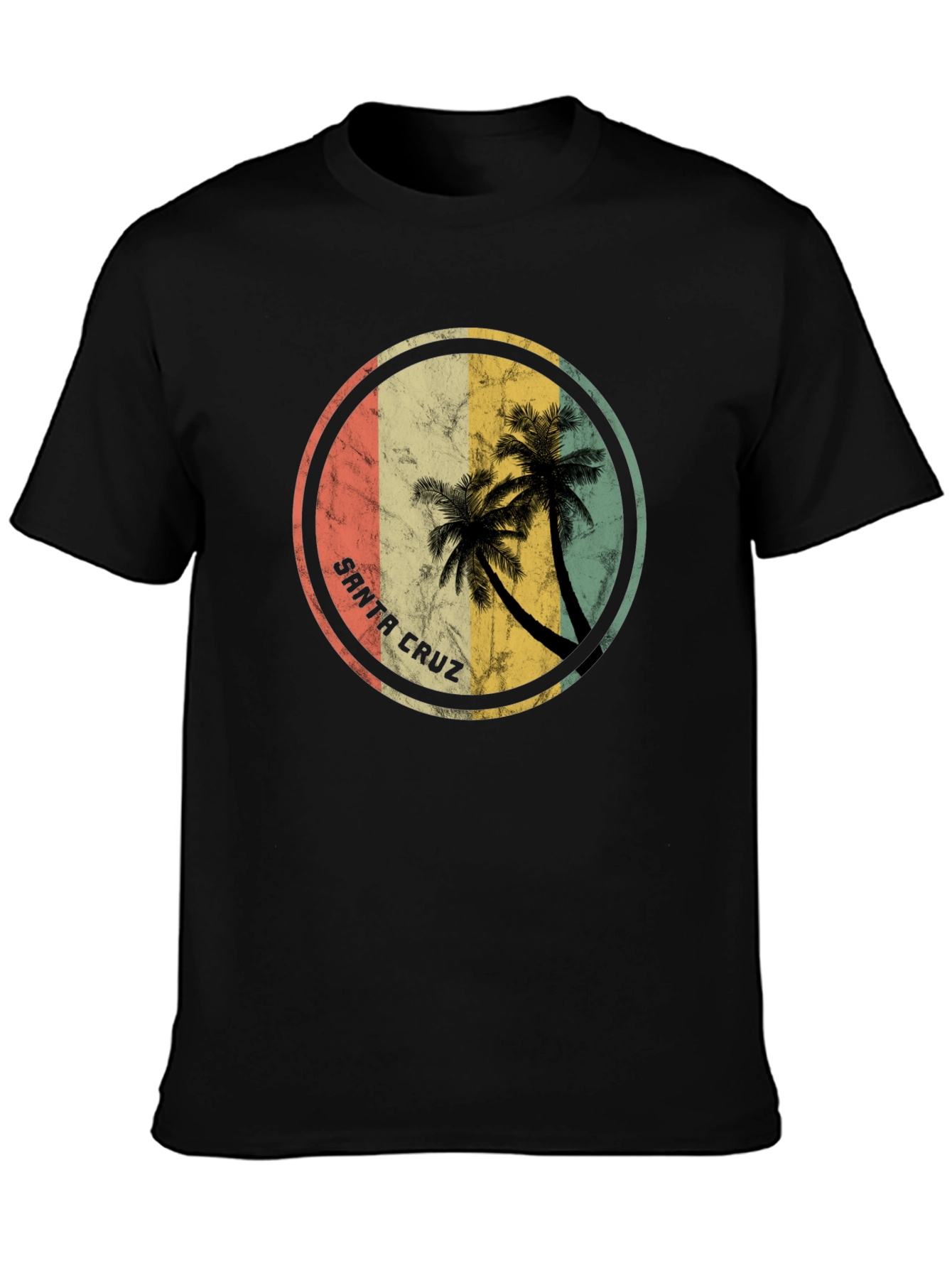 Santa Cruz Palm Tree Graphic T-Shirt