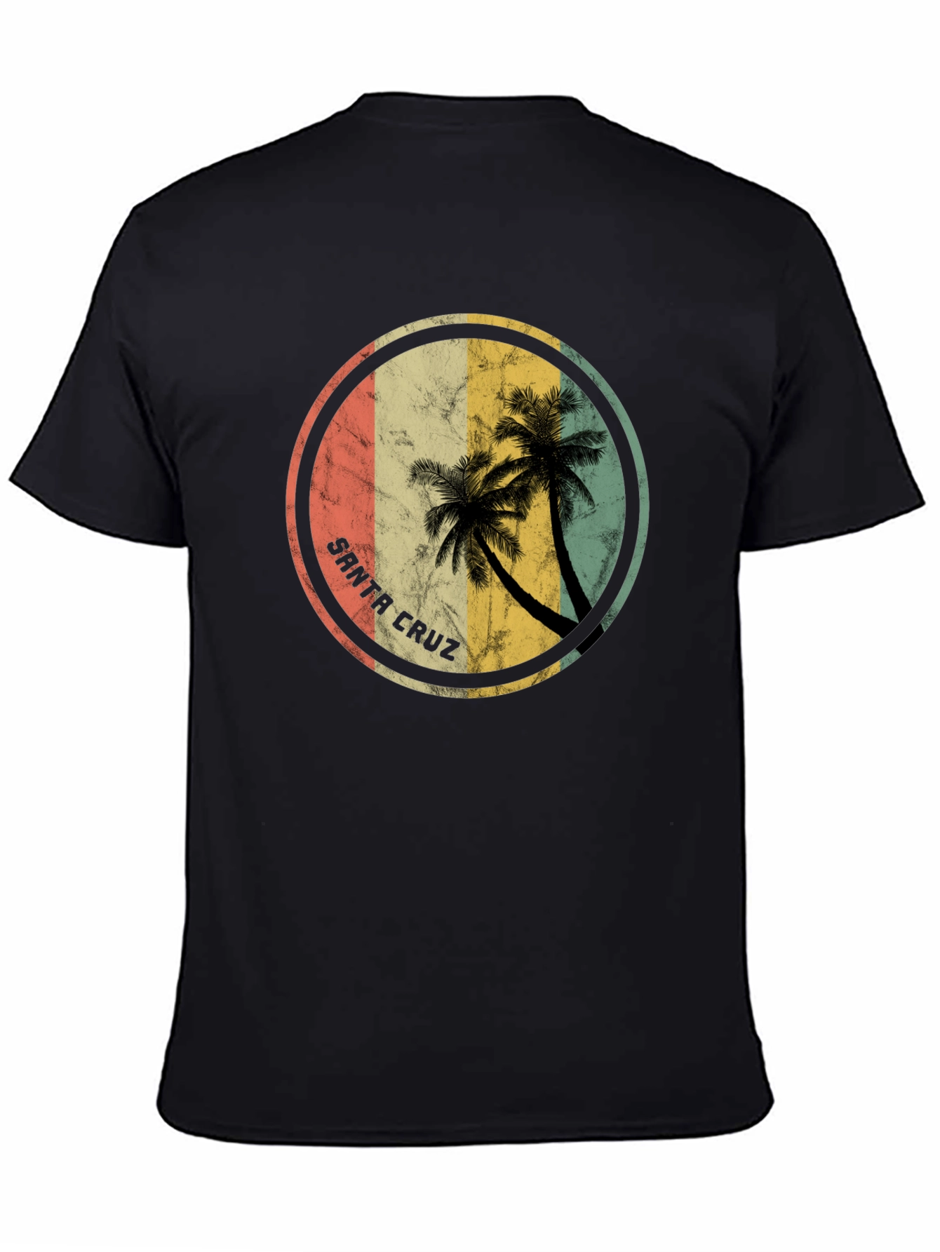 Santa Cruz Palm Tree Graphic T-Shirt