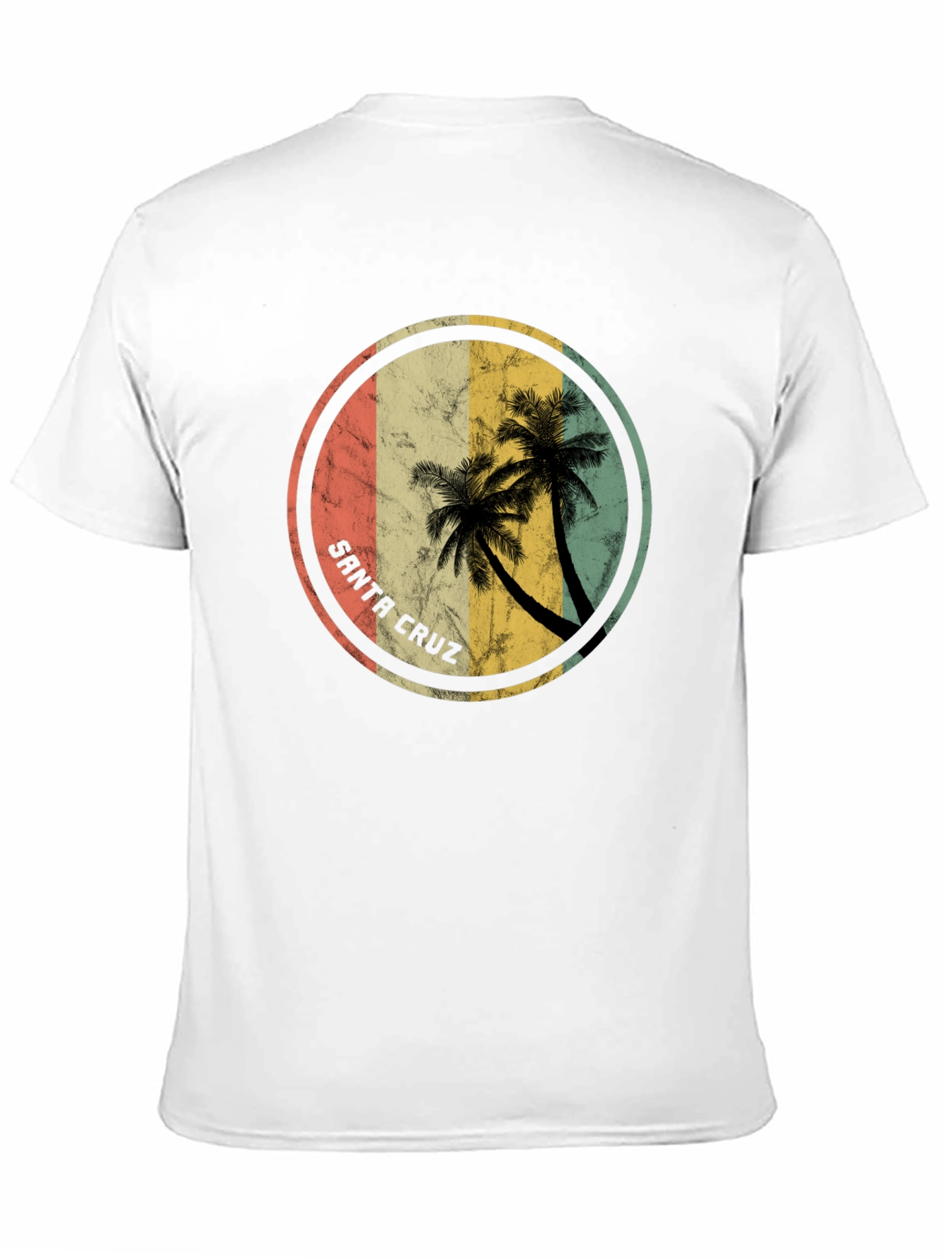 Santa Cruz Palm Tree Graphic T-Shirt