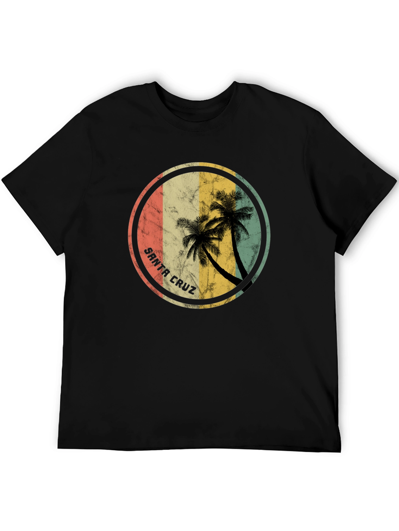 Santa Cruz Palm Tree Graphic T-Shirt