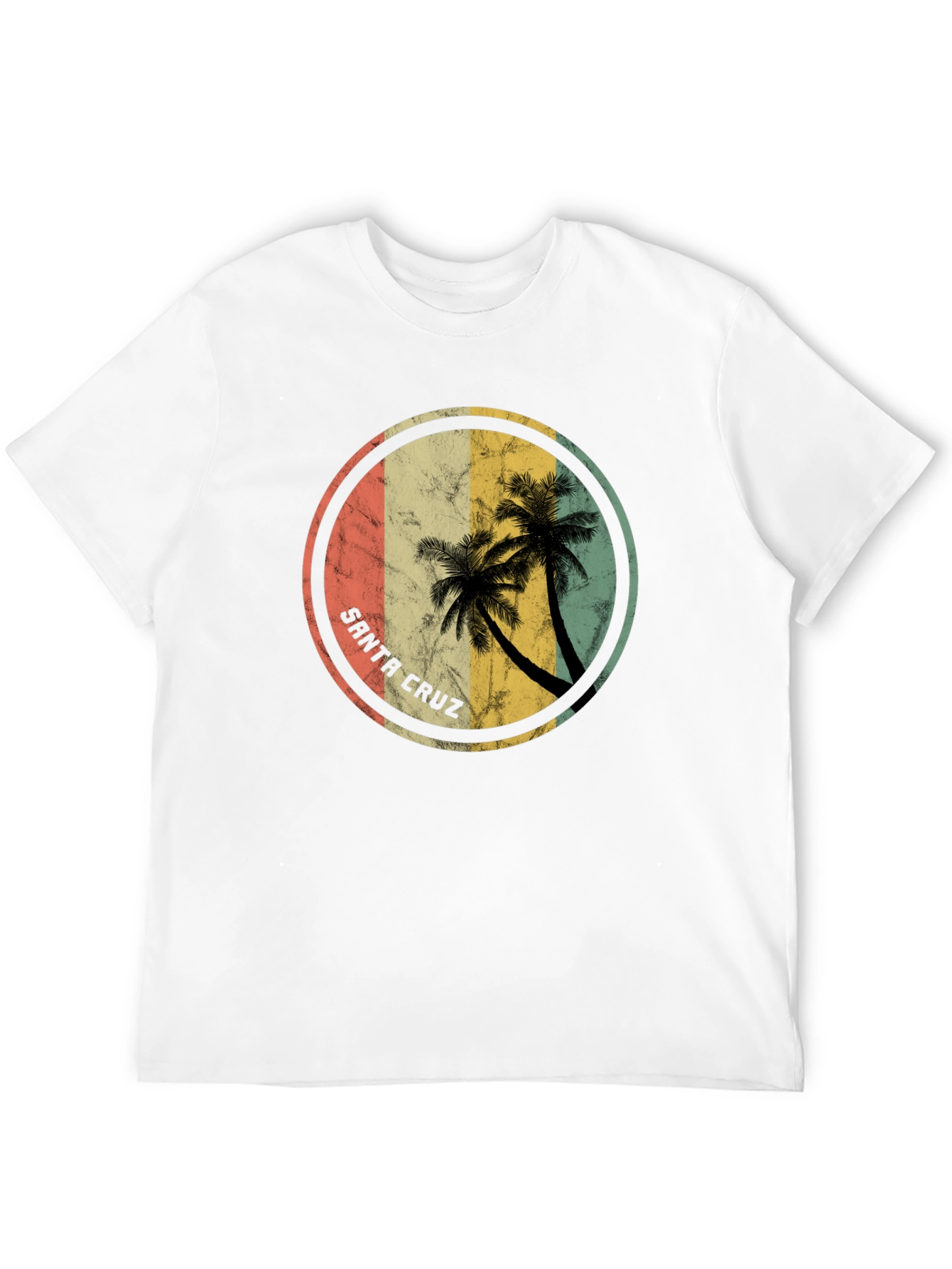 Santa Cruz Palm Tree Graphic T-Shirt