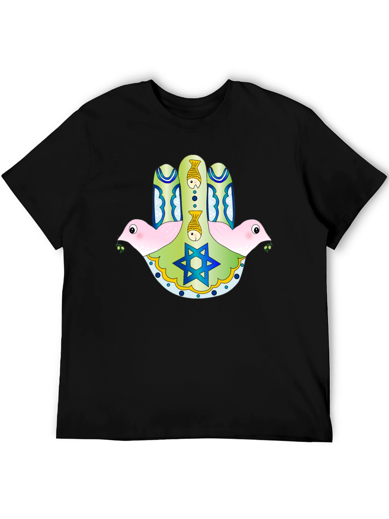 Hamsa Hand Graphic T-Shirt