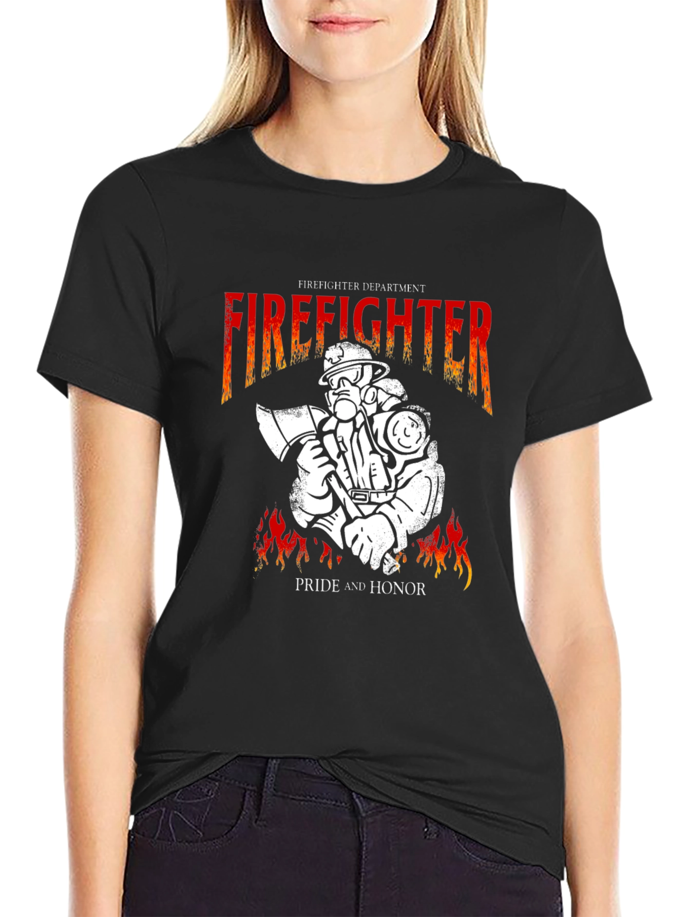 Firefighter Pride T-Shirt - Honor & Duty